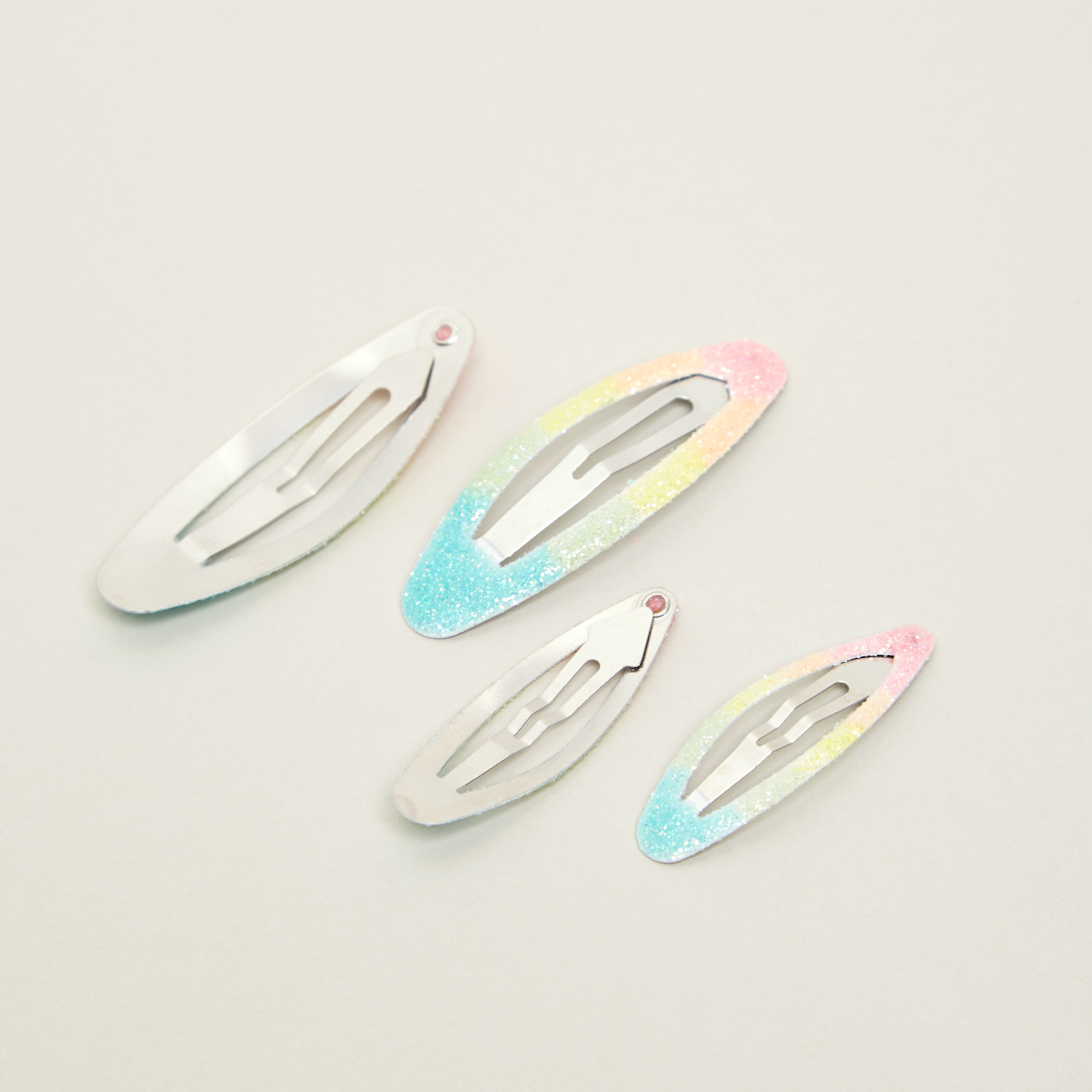 Charmz Textured Hair Clips - Set of 4-baby-girls-accessories-hairaccessories-image-2