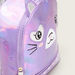 Charmz Stitch Detail Glossy Backpack with Zip Closure-Bags and Backpacks-thumbnail-1