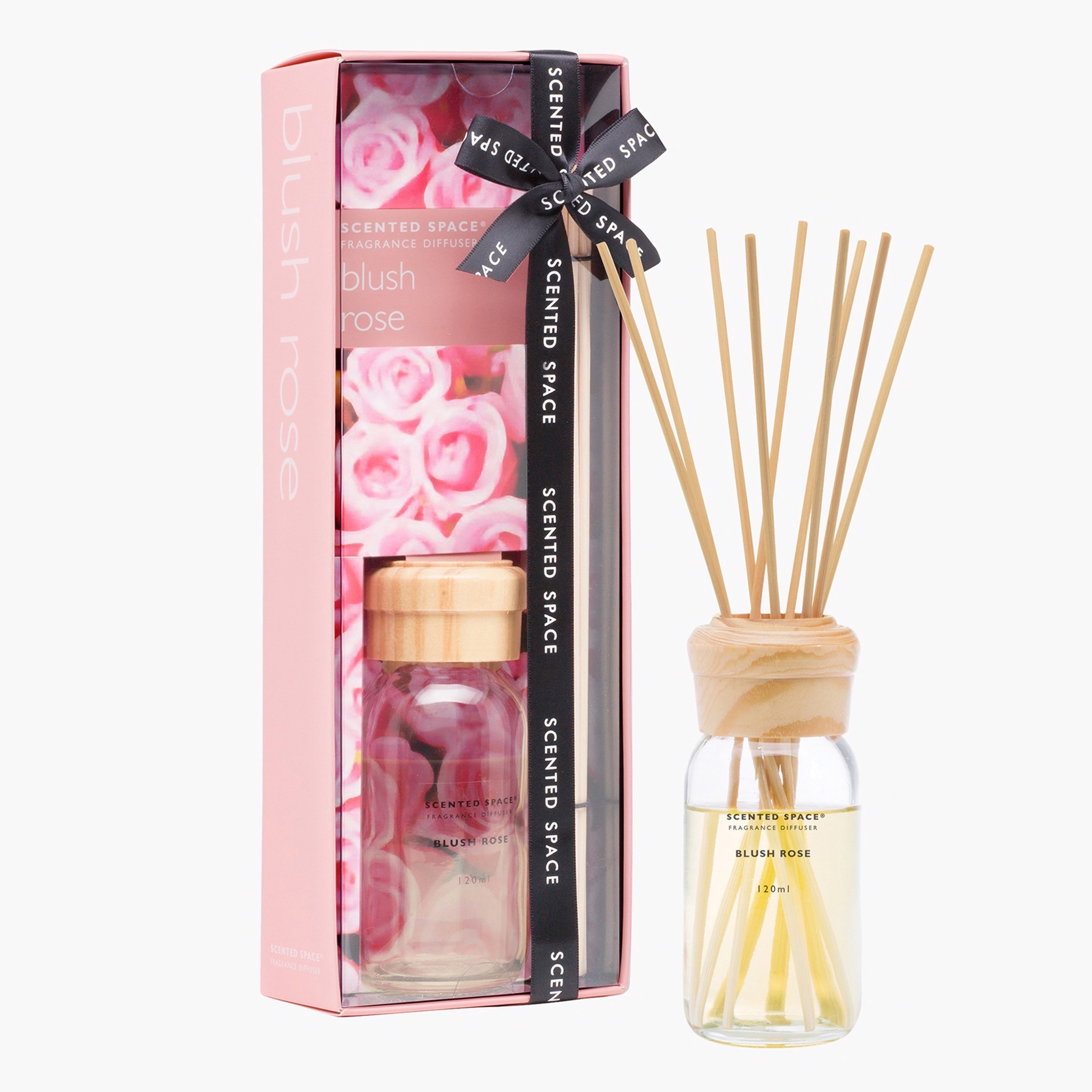 Scented Space Lavender Woods Reed Diffuser - 120 ml-household-homefragrance-reeddiffusers-image-2