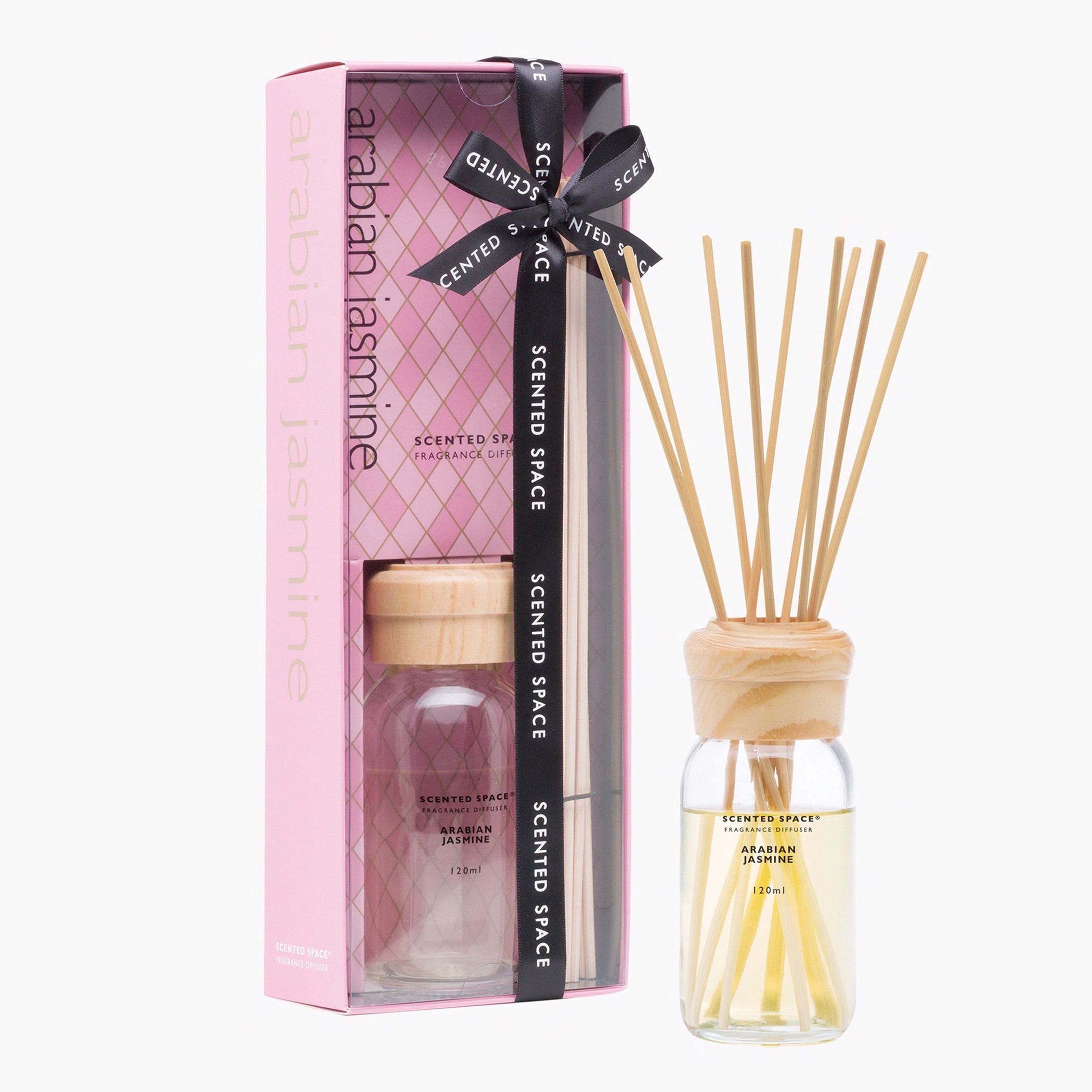Scented Space Lavender Woods Reed Diffuser - 120 ml-household-homefragrance-reeddiffusers-image-2