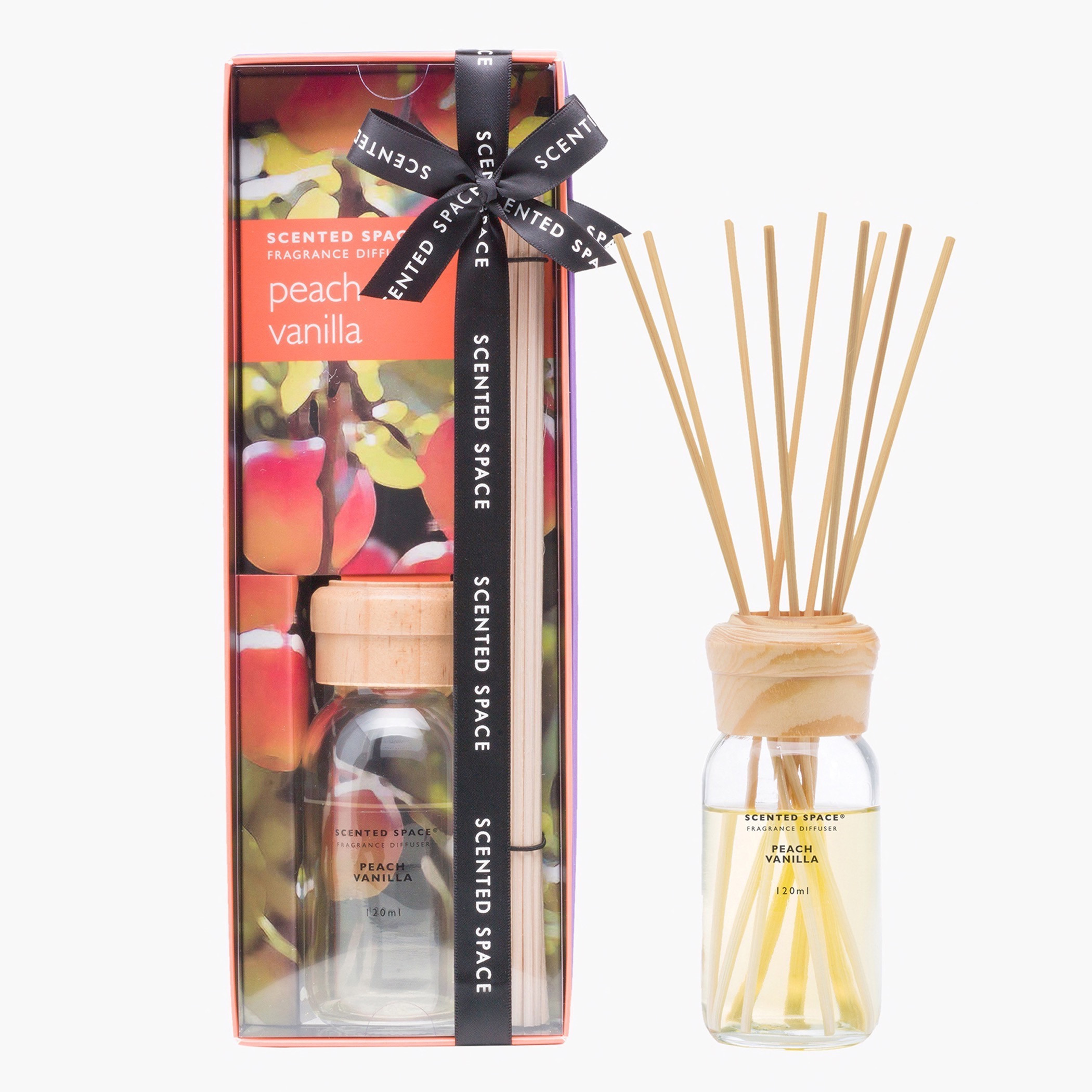 Scented Space Lavender Woods Reed Diffuser - 120 ml-household-homefragrance-reeddiffusers-image-1