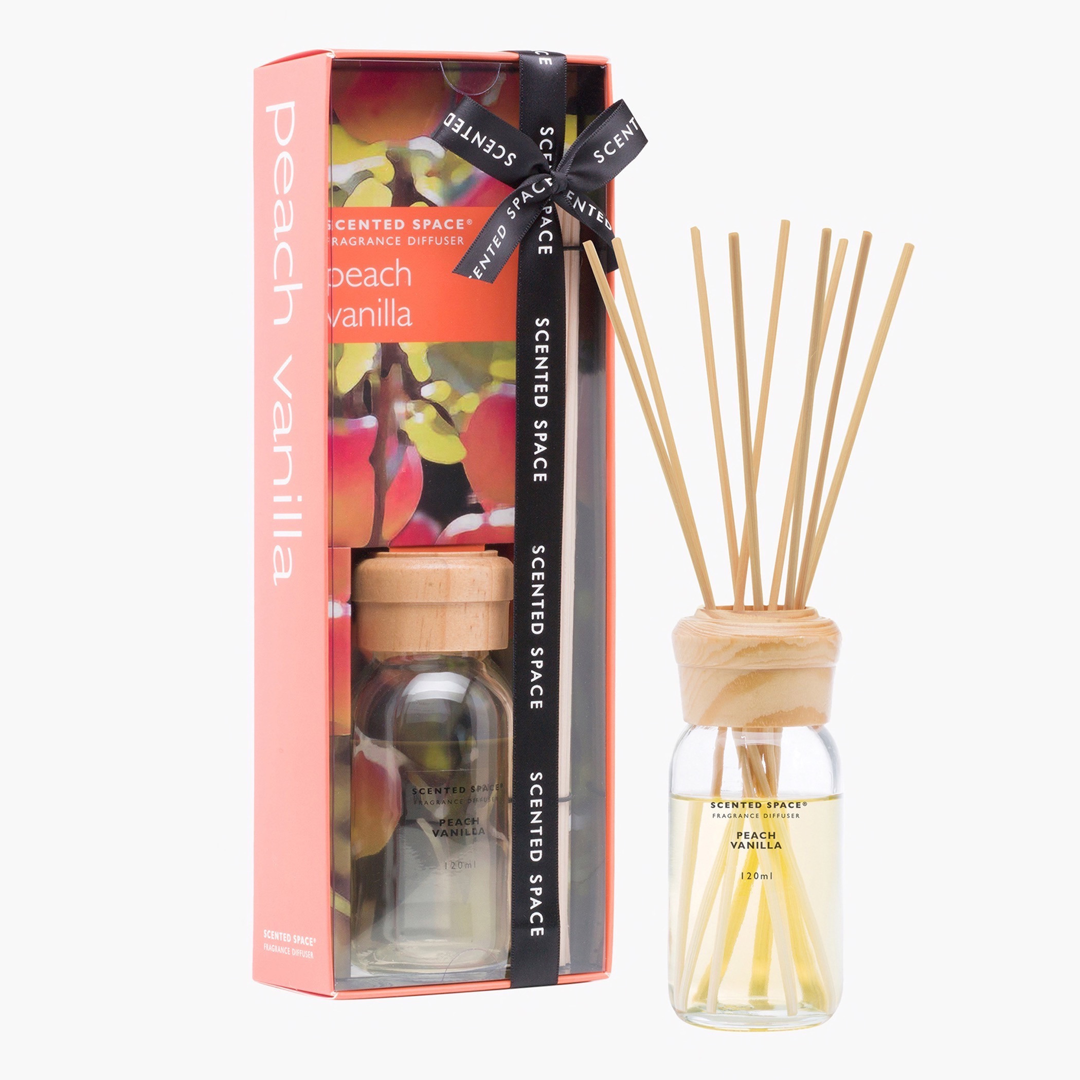 Scented Space Lavender Woods Reed Diffuser - 120 ml-household-homefragrance-reeddiffusers-image-2