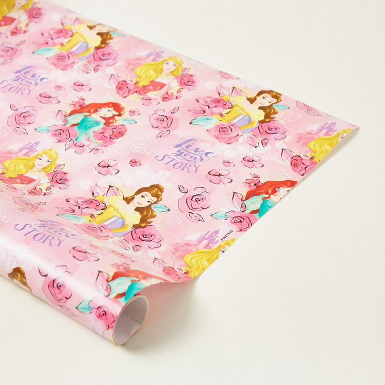Disney Princess Print Gift Paper