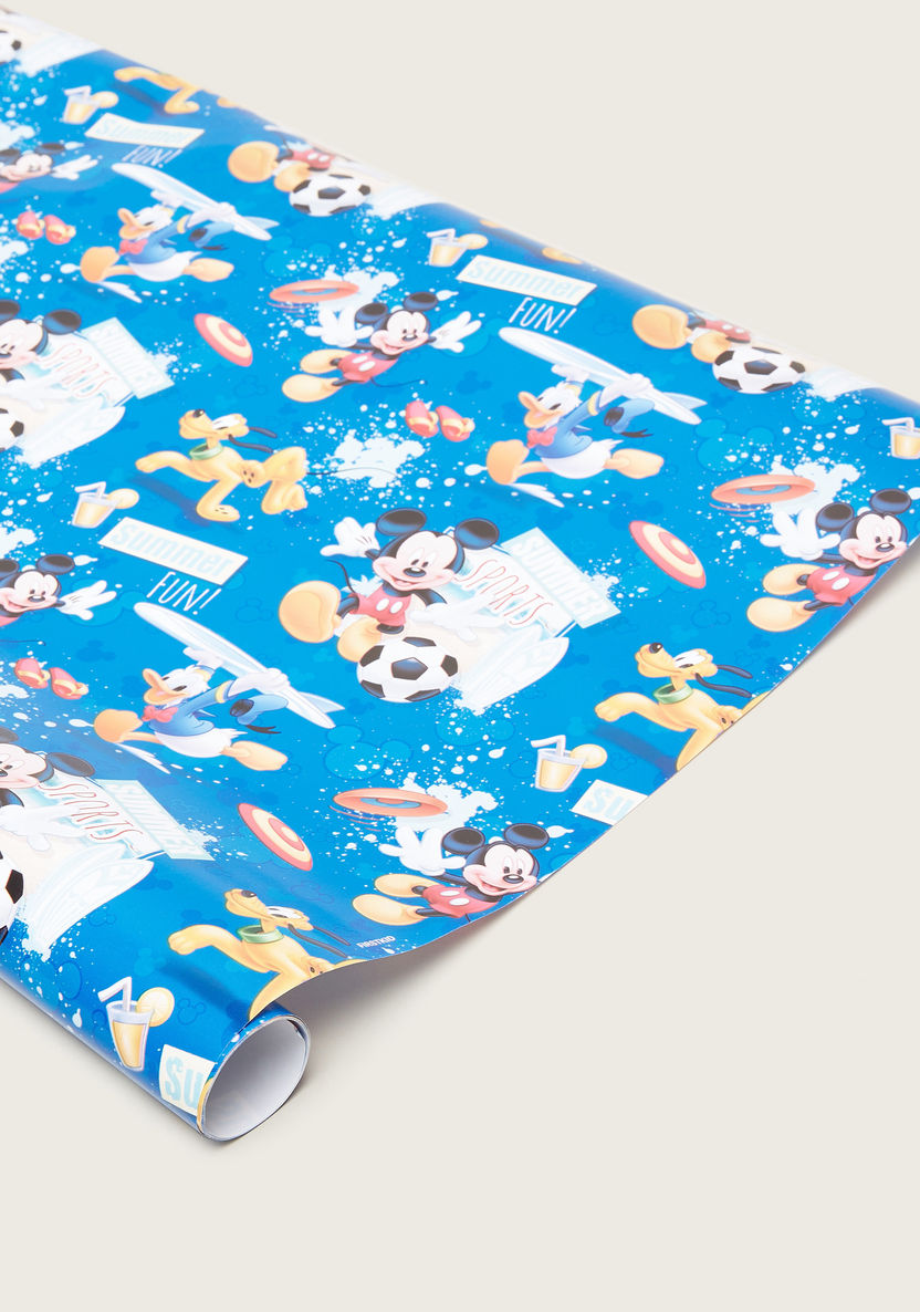 Mickey Mouse Print Gift Wrapping Paper-Party Supplies-image-1
