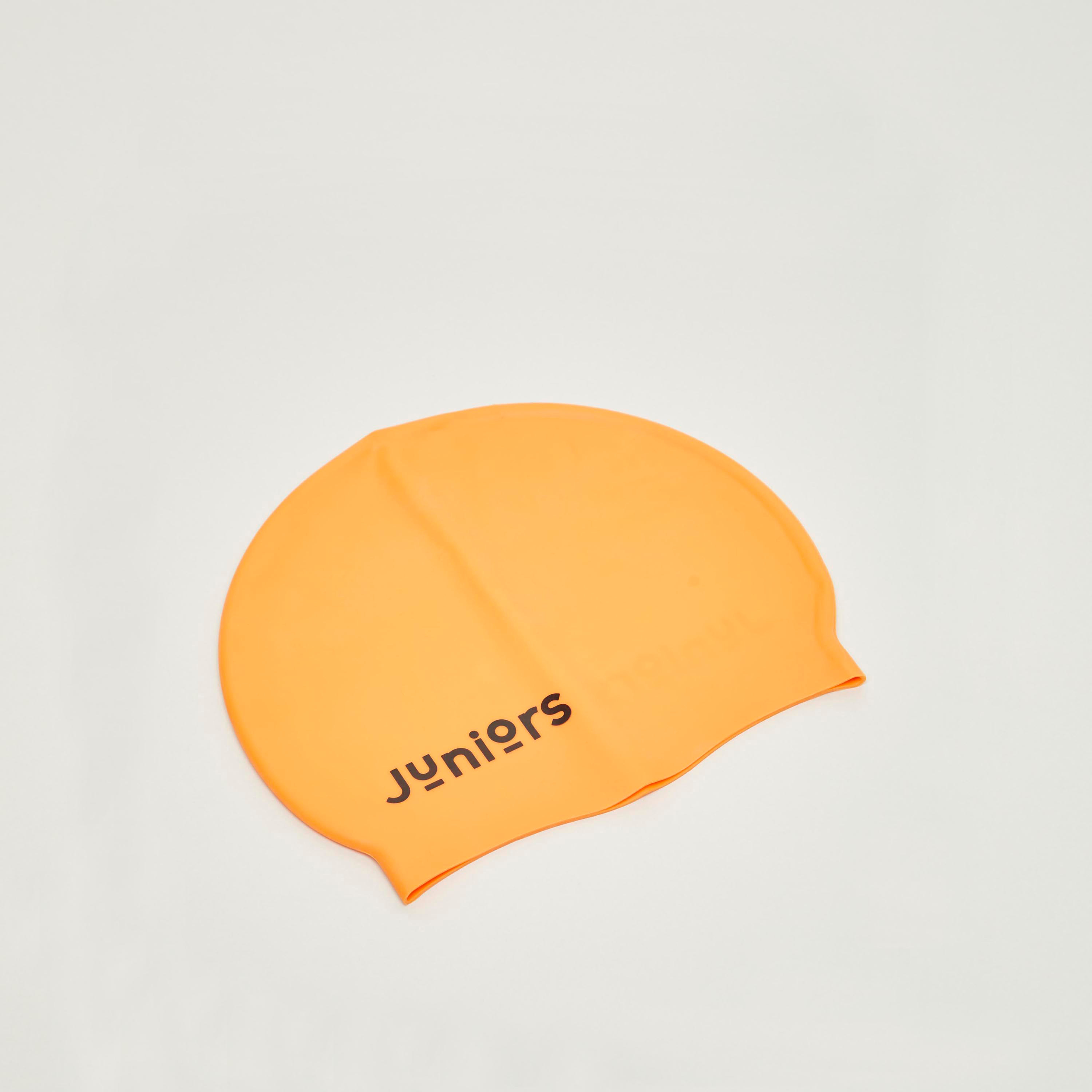 Juniors Solid Swimming Cap-boys-clothing-swimwear-image-2