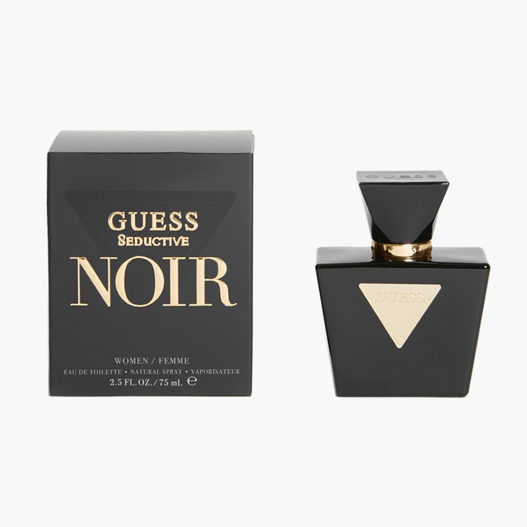 Guess Seductive Noir Eau De Toilette Spray - 75 ml-beautyandpersonalcare-fragrance-women-image-1