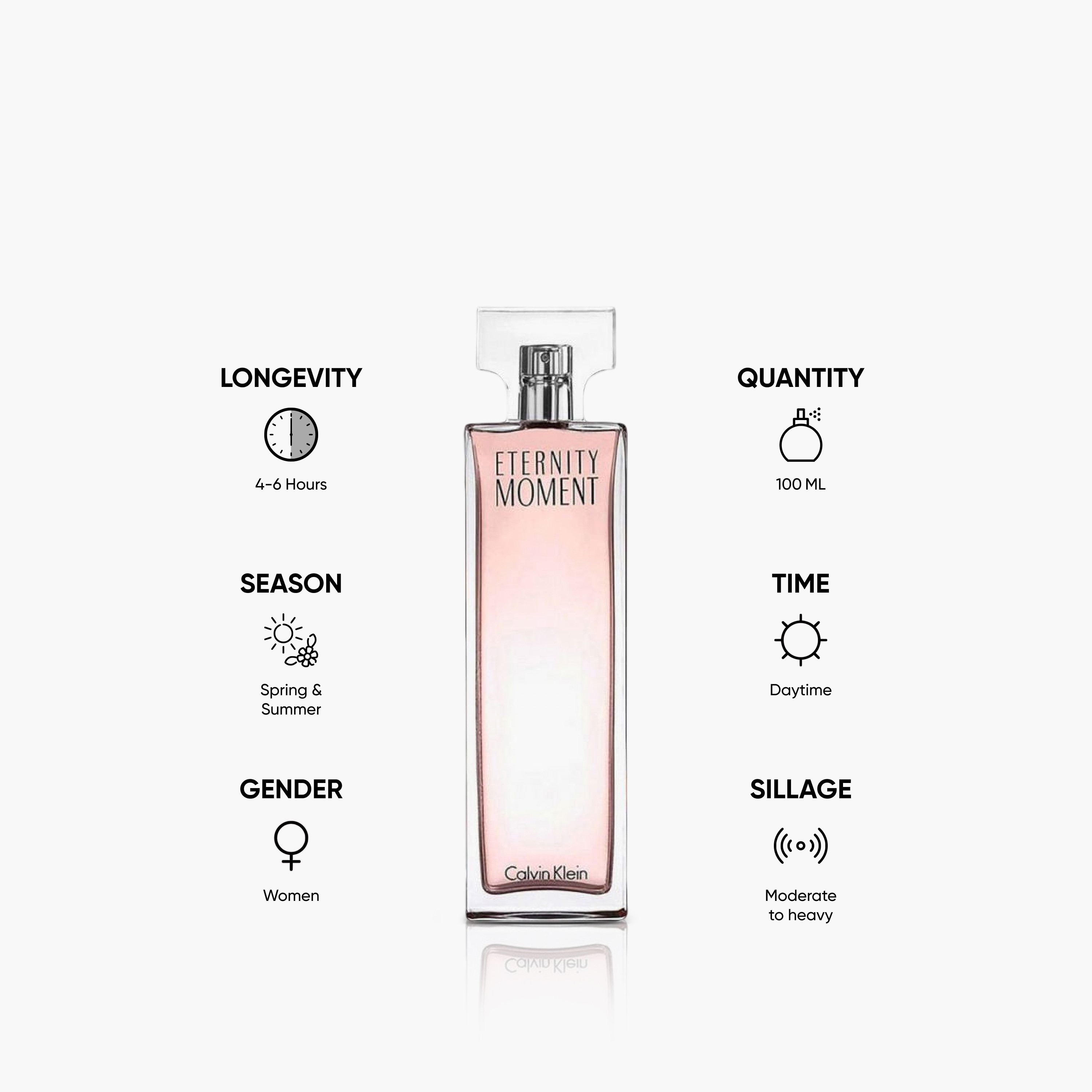 Calvin Klein Eternity Moments Eau De Parfum Spray - 100 ml-beautyandpersonalcare-fragrance-women-image-5
