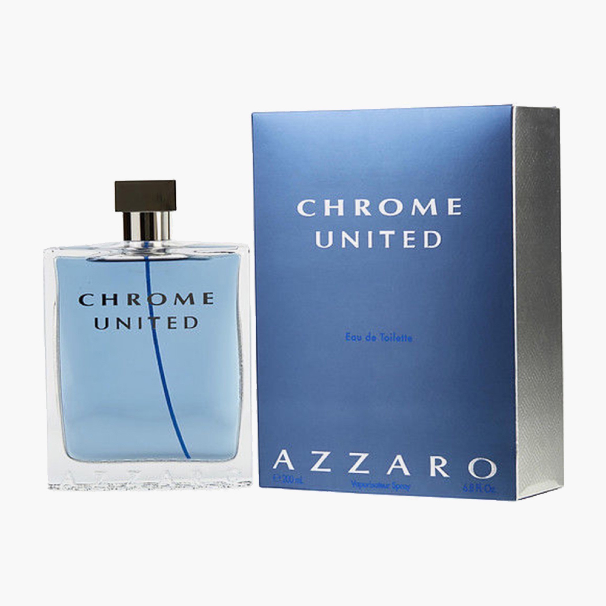 Buy Azzaro Chrome United Eau De Toilette Spray 200 ml Online