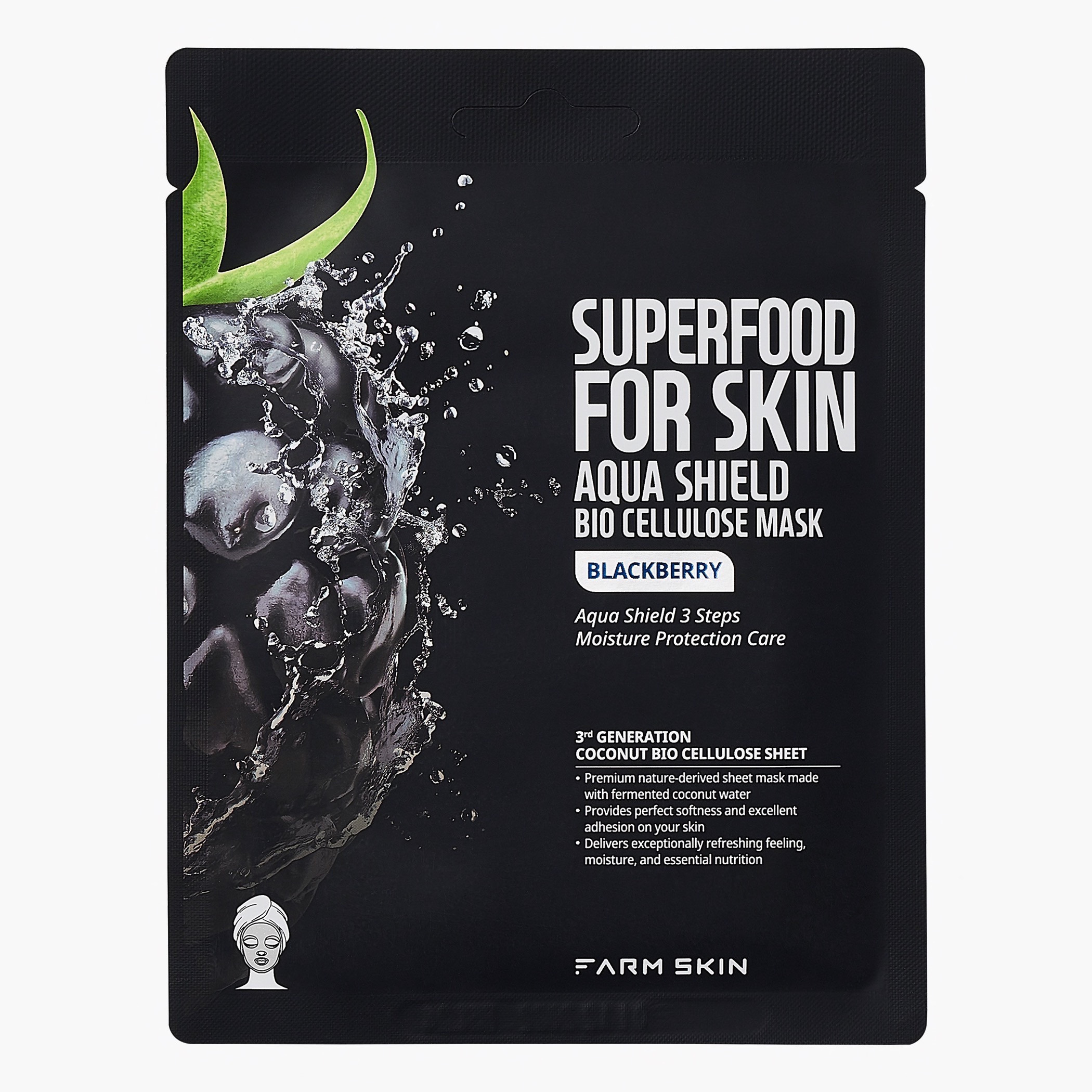 Farm Skin Superfood For Skin Blackberry Bio Cellulose Mask-beautyandpersonalcare-skin-masks-masksandpeels-image-1