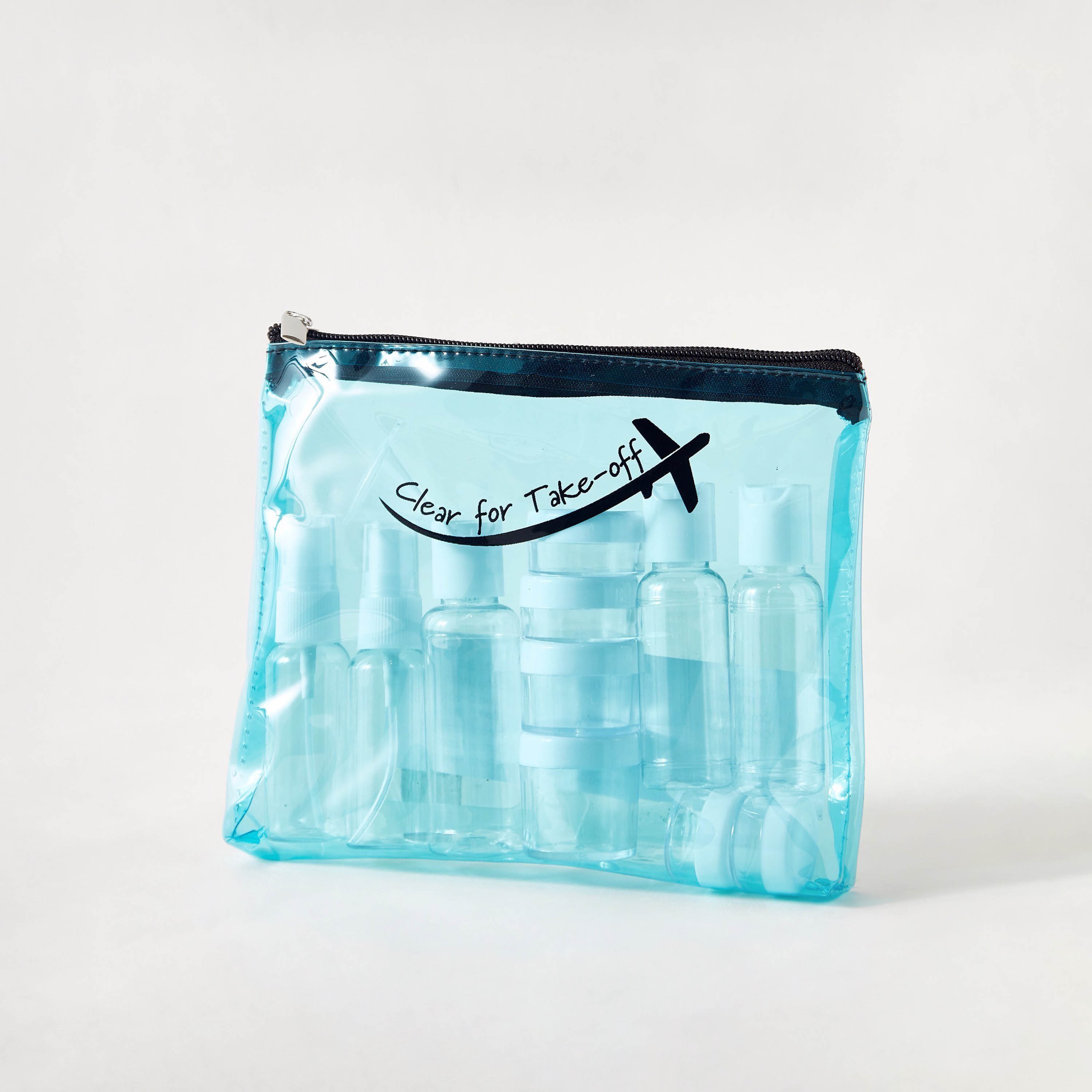 15-Piece Bottle Kit with Zippered Rectangular Pouch-travel-accessories-image-4