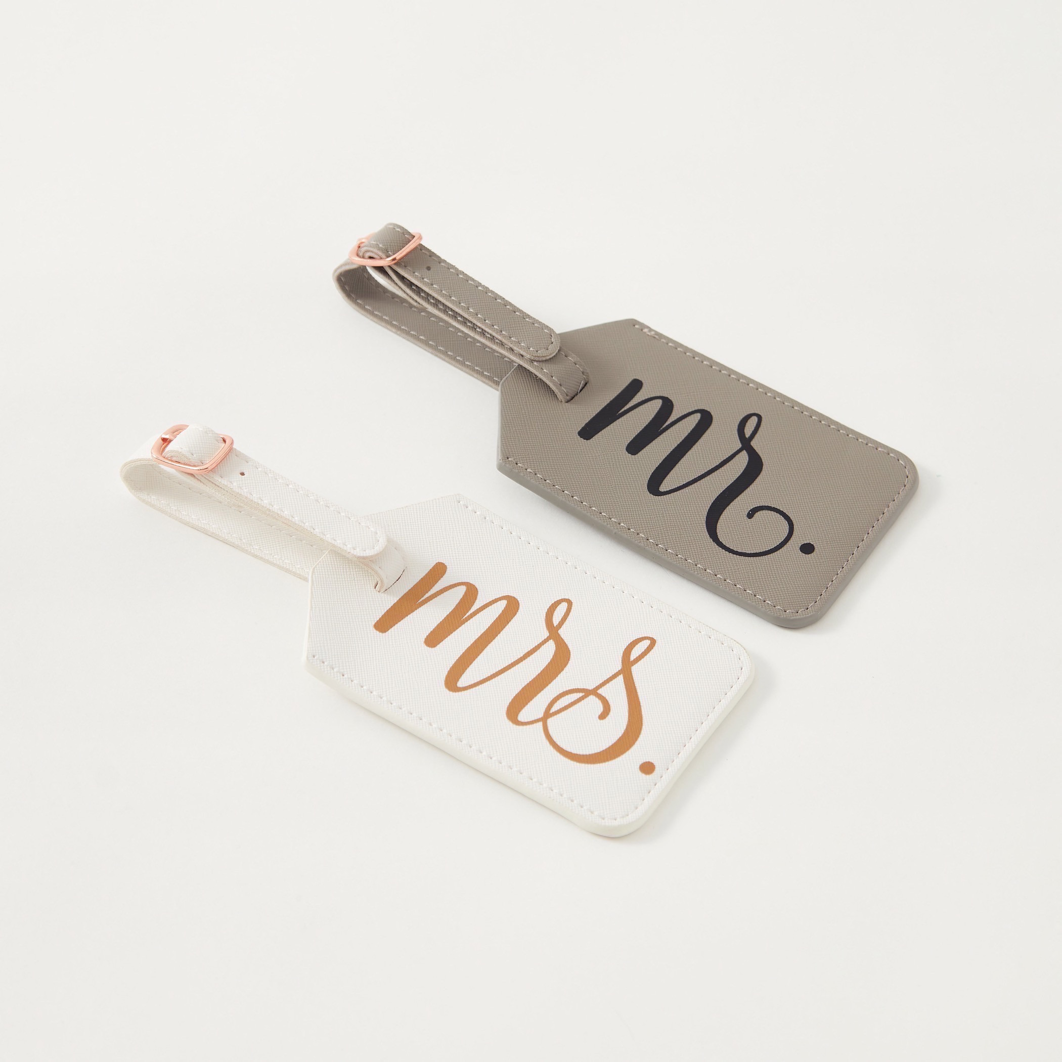 Title Print Luggage Tag Set of 2