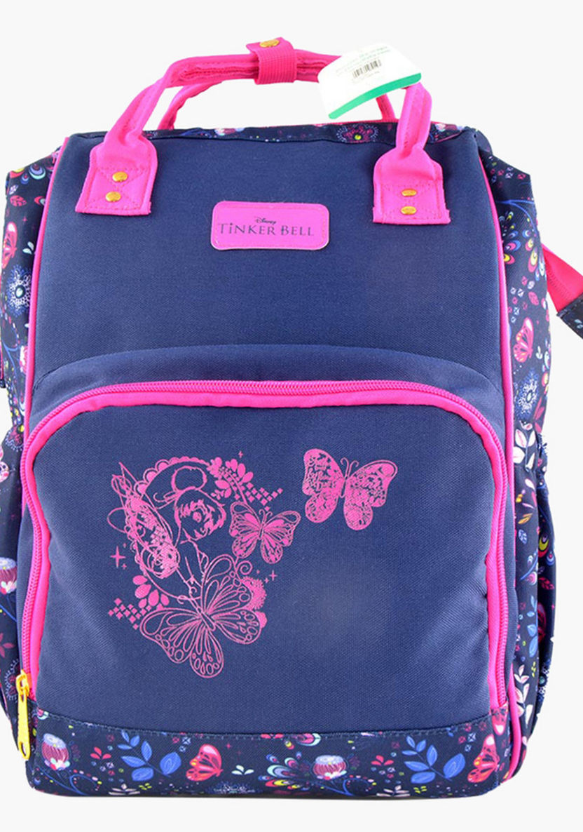 Disney Tinkerbell Print Backpack Diaper Bag-Diaper Bags-image-0