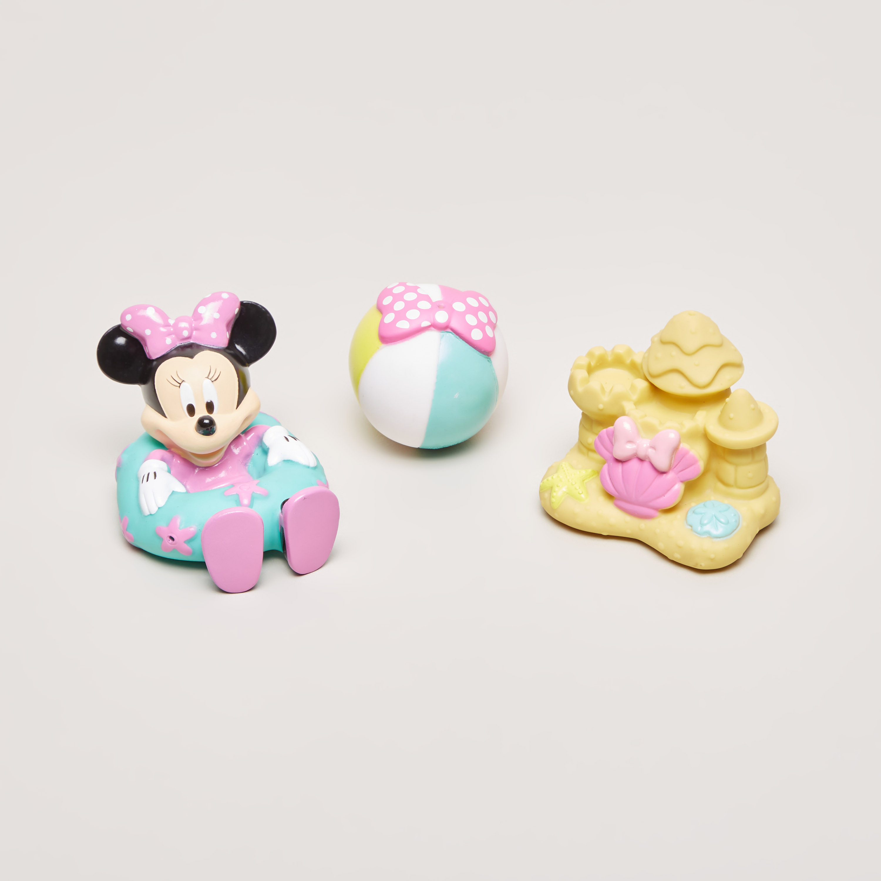 The First Years Minnie Mouse Bath Squirtees Toys - Set of 3-baby-bathandcare-bathtubs-image-1