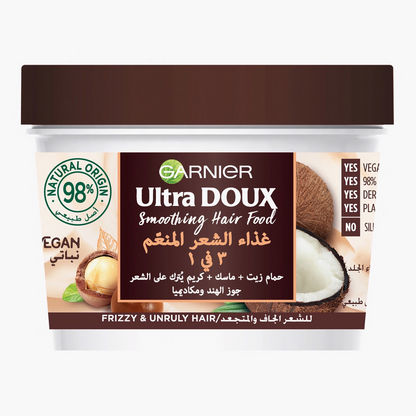 Buy Garnier Ultra Doux Smoothing Coconut 3-in-1 Hair Food - 390 ml Online |  Centrepoint Kuwait