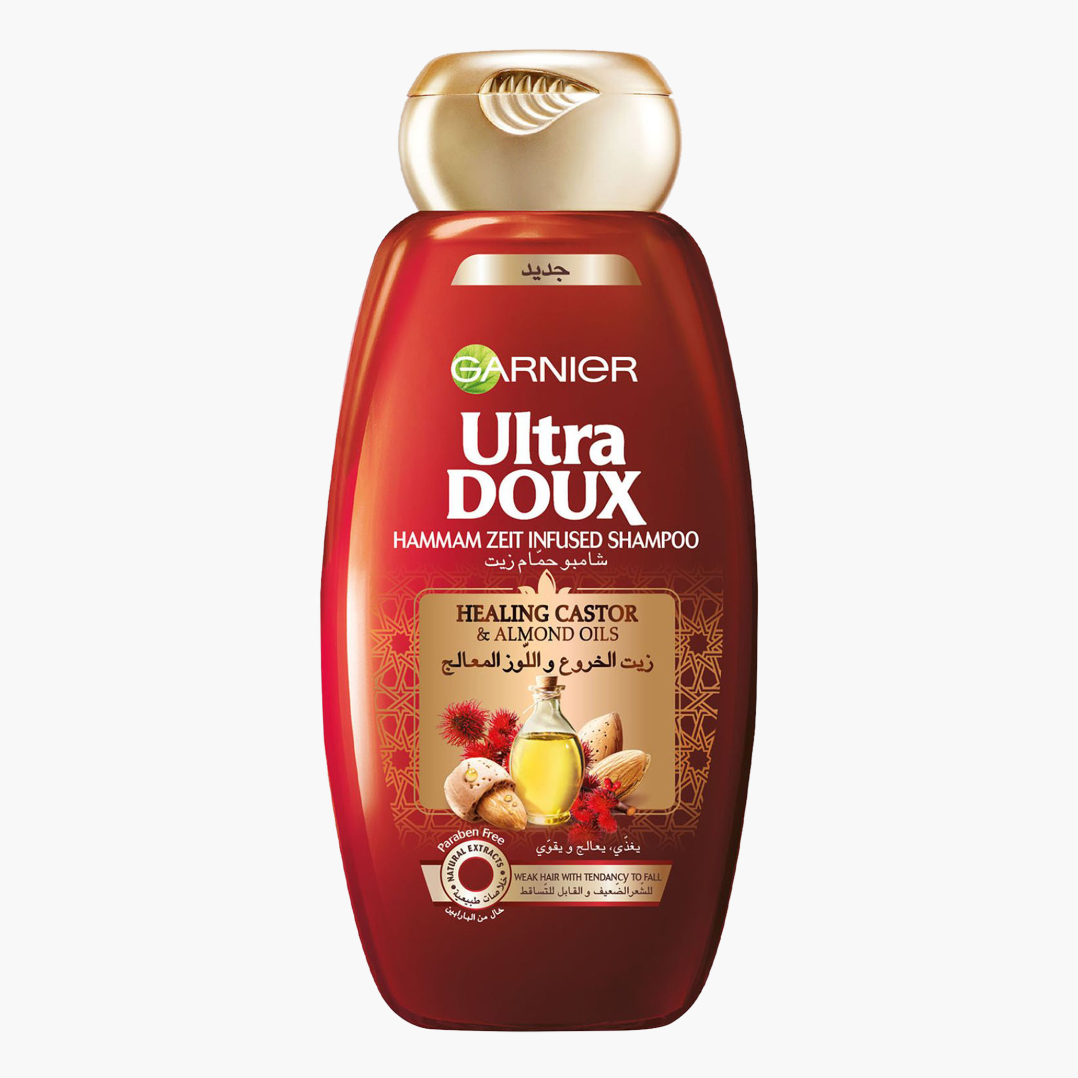 Garnier Ultra Doux Castor & Almond Oils Strengthening Shampoo - 400 ml-beautyandpersonalcare-hair-haircare-shampoos-image-1