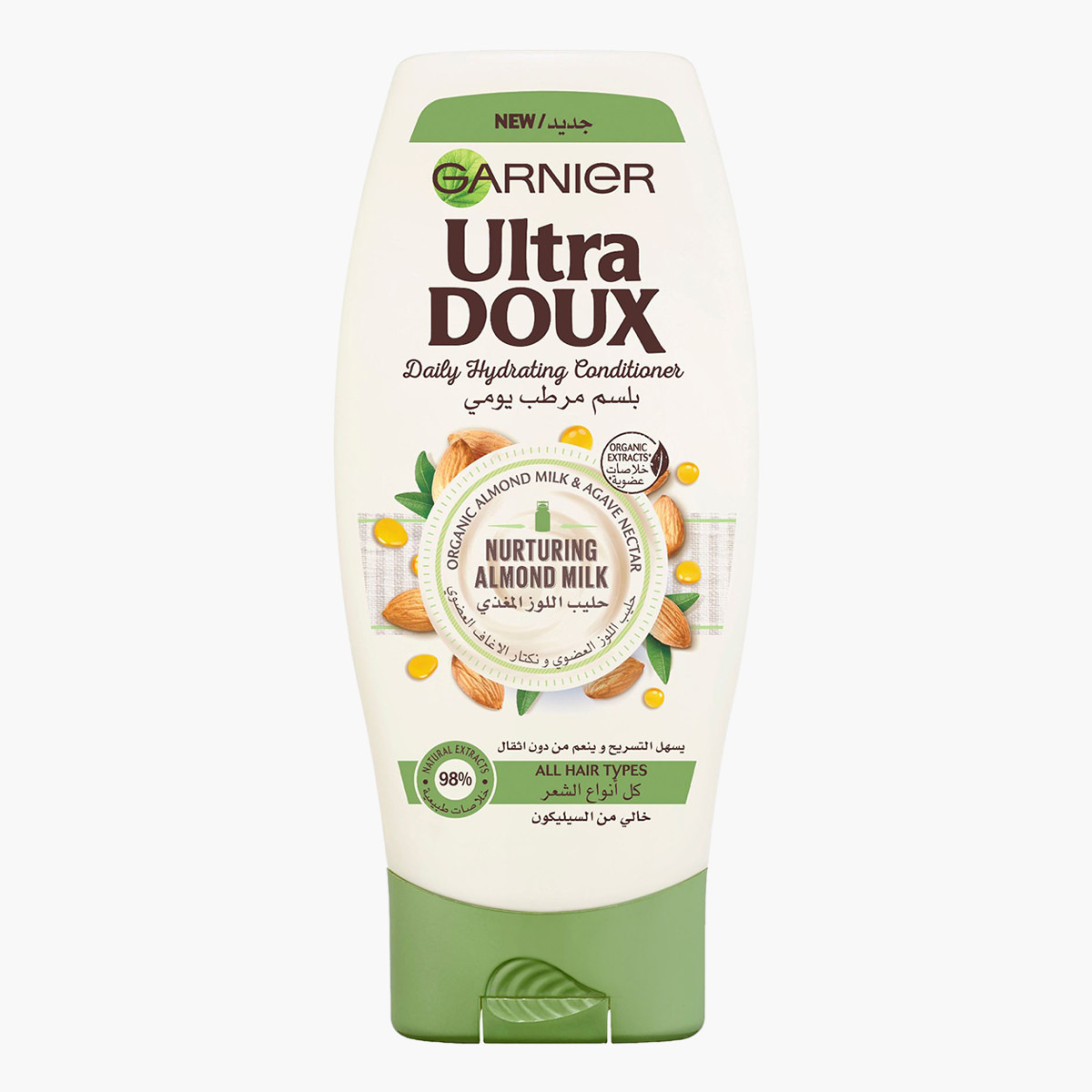 Garnier Ultra Doux Almond Milk Hydrating Conditioner - 400 ml-beautyandpersonalcare-hair-haircare-conditioners-image-1