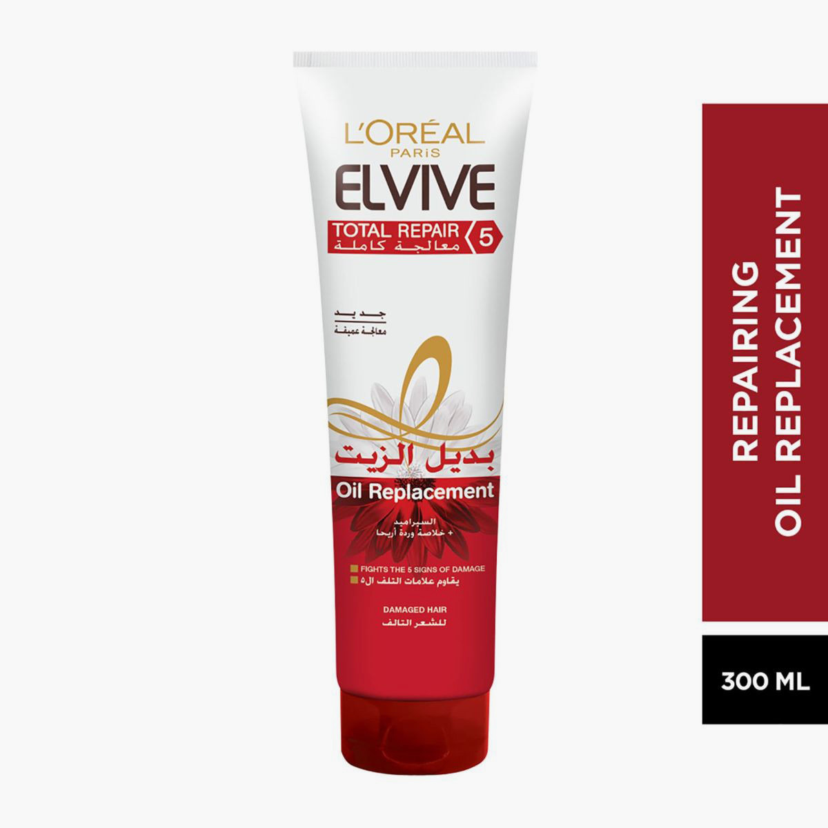 L'Oreal Paris Elvive Total Repair 5 Oil Replacement - 300 ml-beautyandpersonalcare-hair-haircare-hairoils-image-1