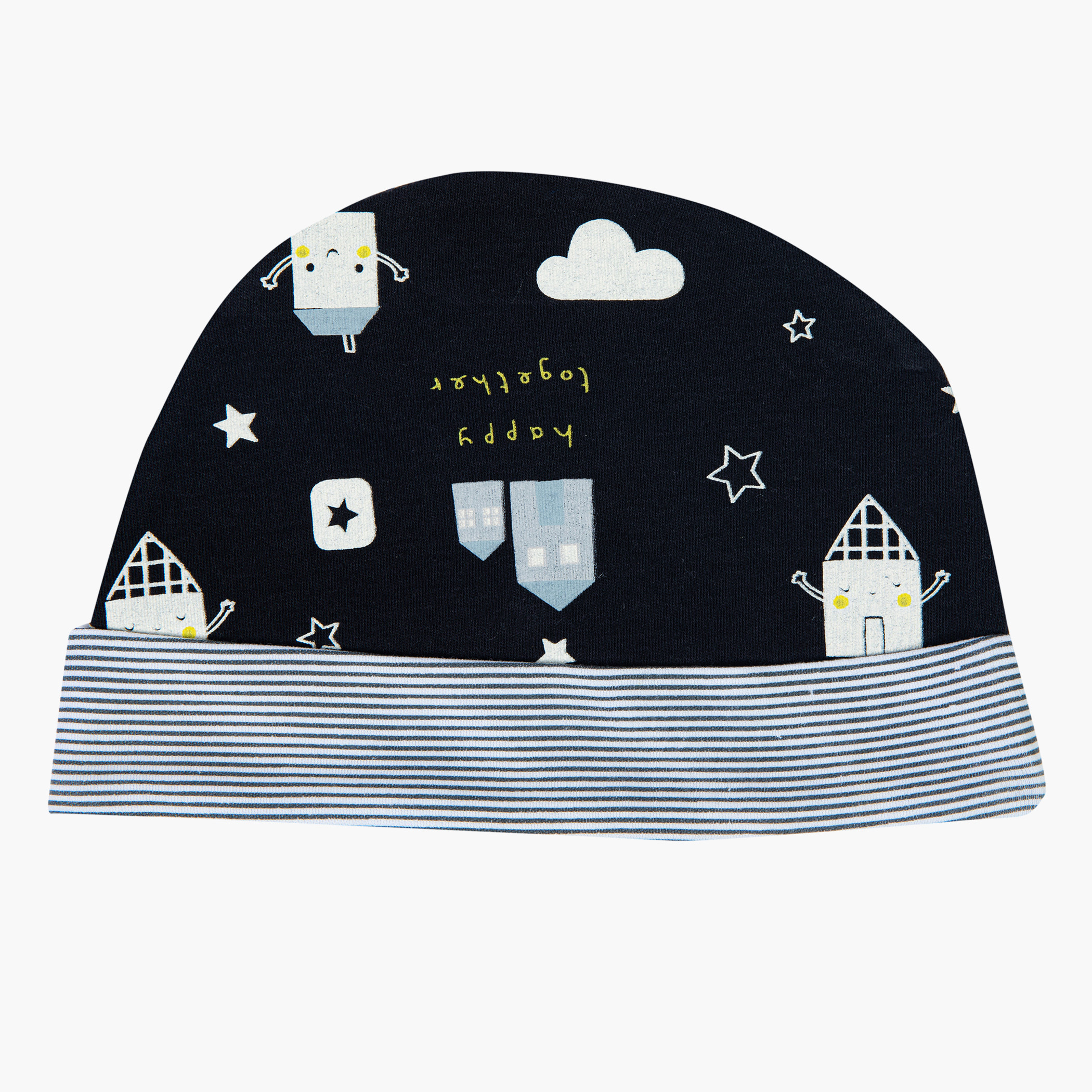 Juniors Printed Cap-baby-boys-accessories-caps-image-1