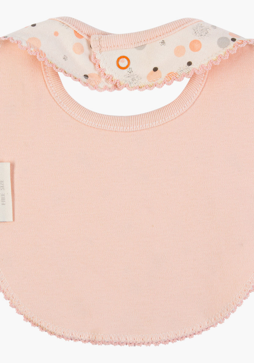 Juniors Printed Bib with Snap Button Closure-Accessories-image-2