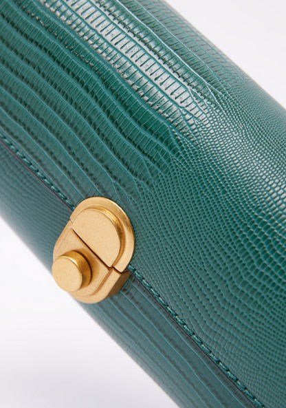 Celeste Animal Textured Crossbody Bag with Chain Strap-Women%27s Handbags-image-5