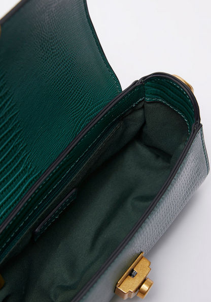 Celeste Animal Textured Crossbody Bag with Chain Strap-Women%27s Handbags-image-6