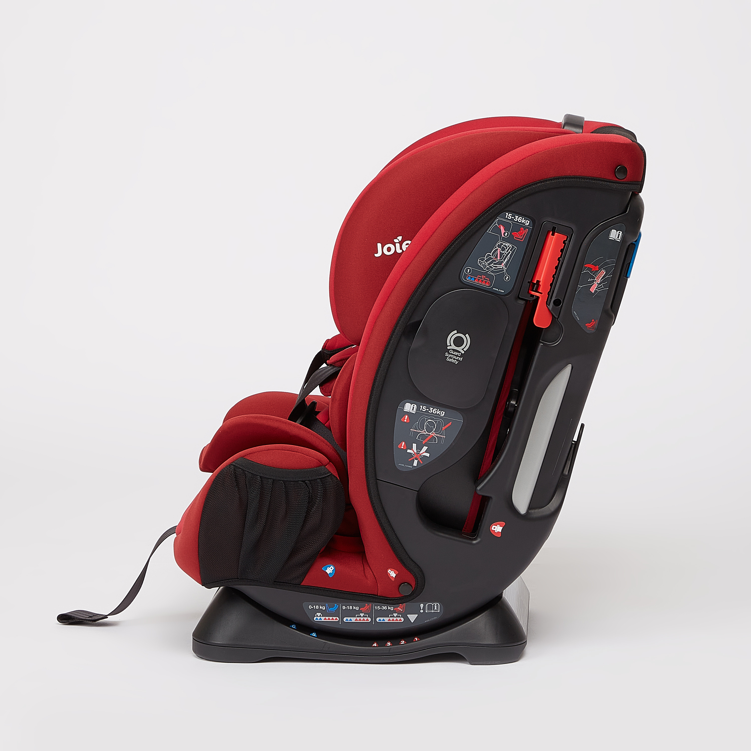 Joie Every Stages 4-in-1 Harness Car Seat - Cranberry (Ages 1 to 12 years)-baby-gear-carseats-image-4