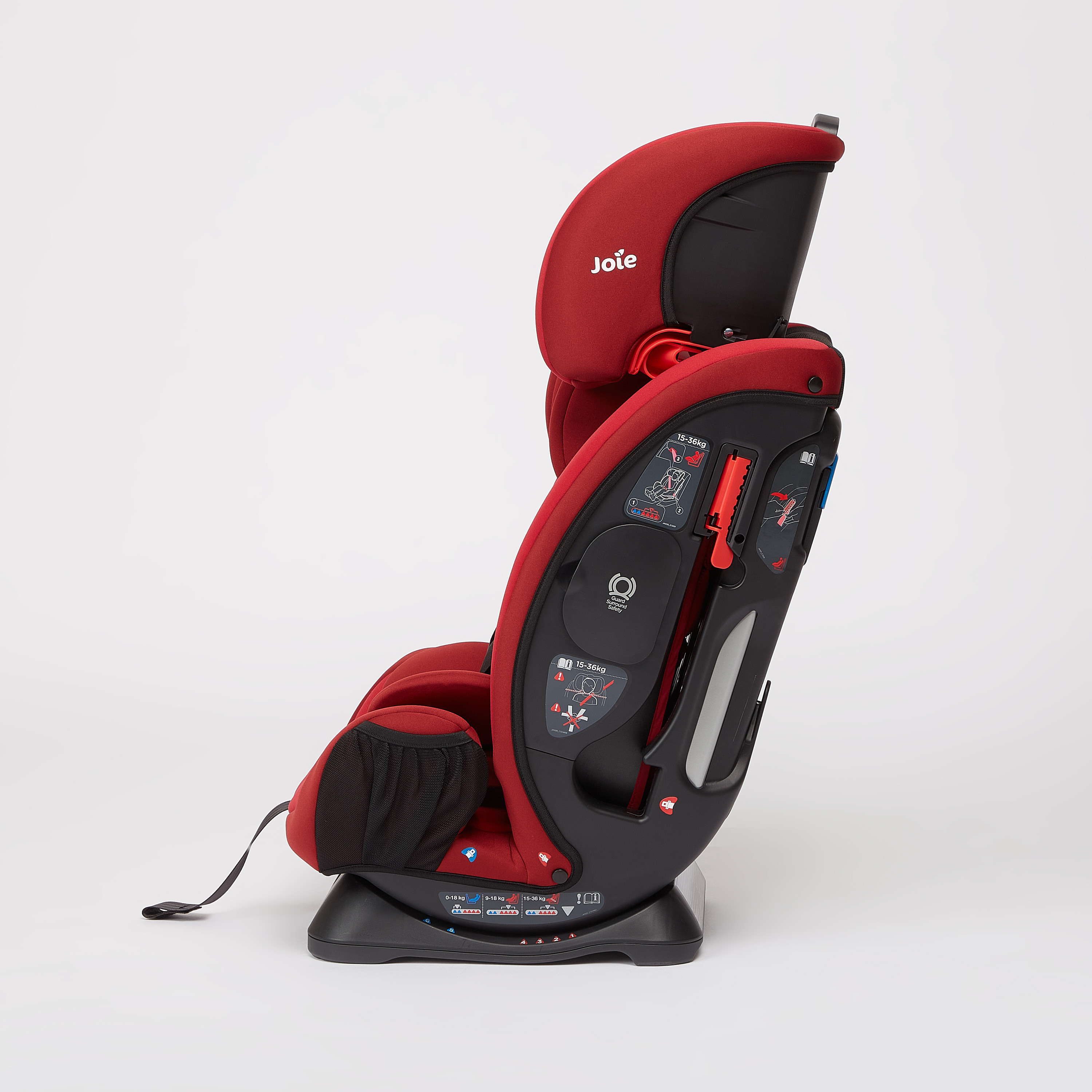 Joie Every Stages 4-in-1 Harness Car Seat - Cranberry (Ages 1 to 12 years)-baby-gear-carseats-image-7