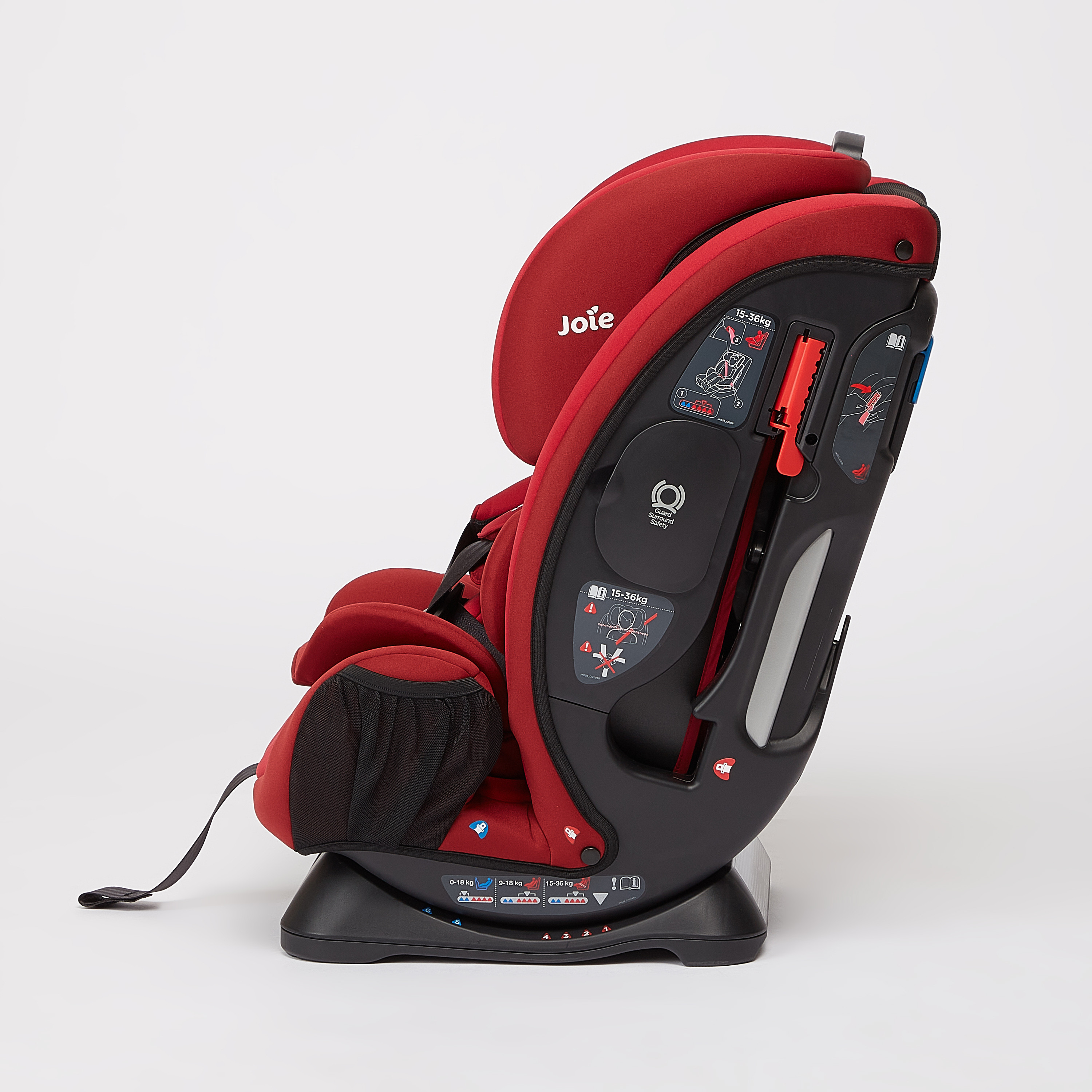 Joie Every Stages 4-in-1 Harness Car Seat - Cranberry (Ages 1 to 12 years)-baby-gear-carseats-image-8