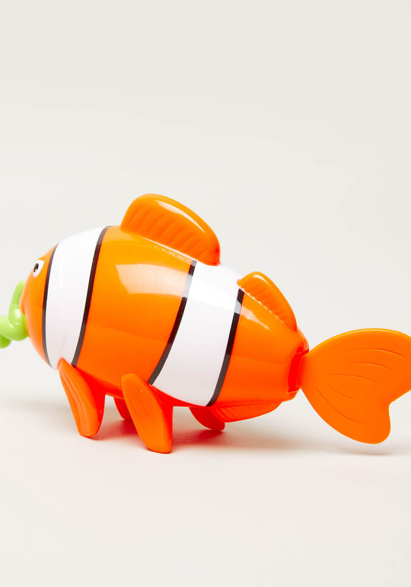 Gloo Pull String Bath Buddies Clown Fish Toy-Baby and Preschool-image-2