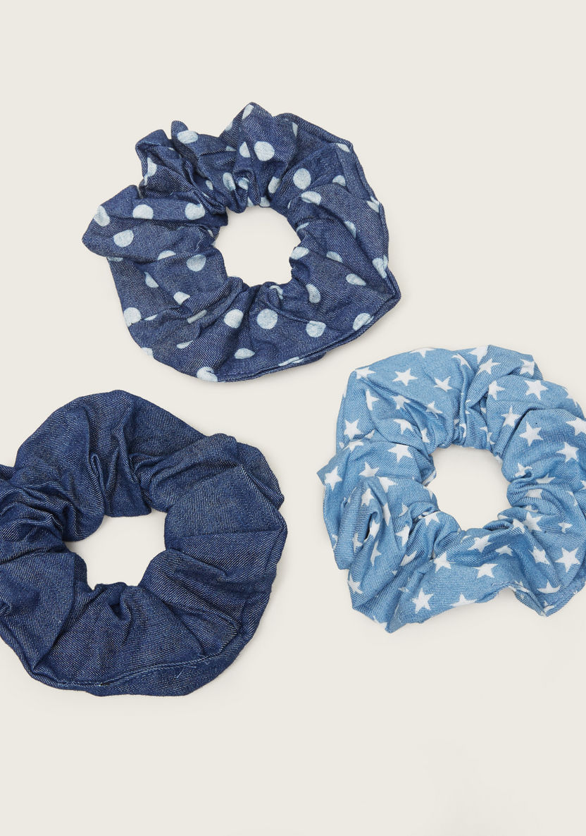 Gloo Assorted Hair Scrunchies - Set of 3-Hair Accessories-image-0