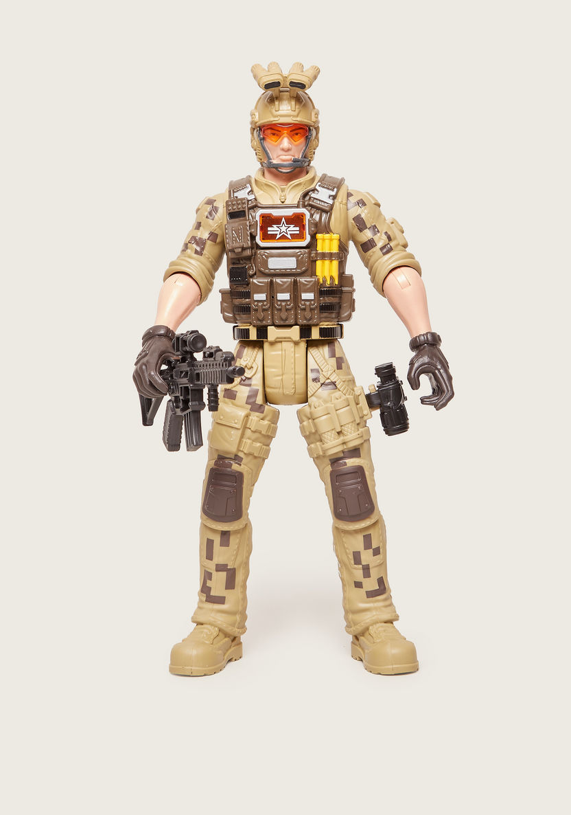 Soldier Force Meg-Ranger Figurine Set-Action Figures and Playsets-image-0
