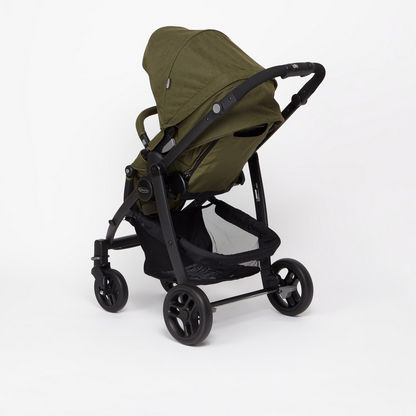 Graco Evo Khaki Travel System with 3-Position Seat (Upto 3 years)