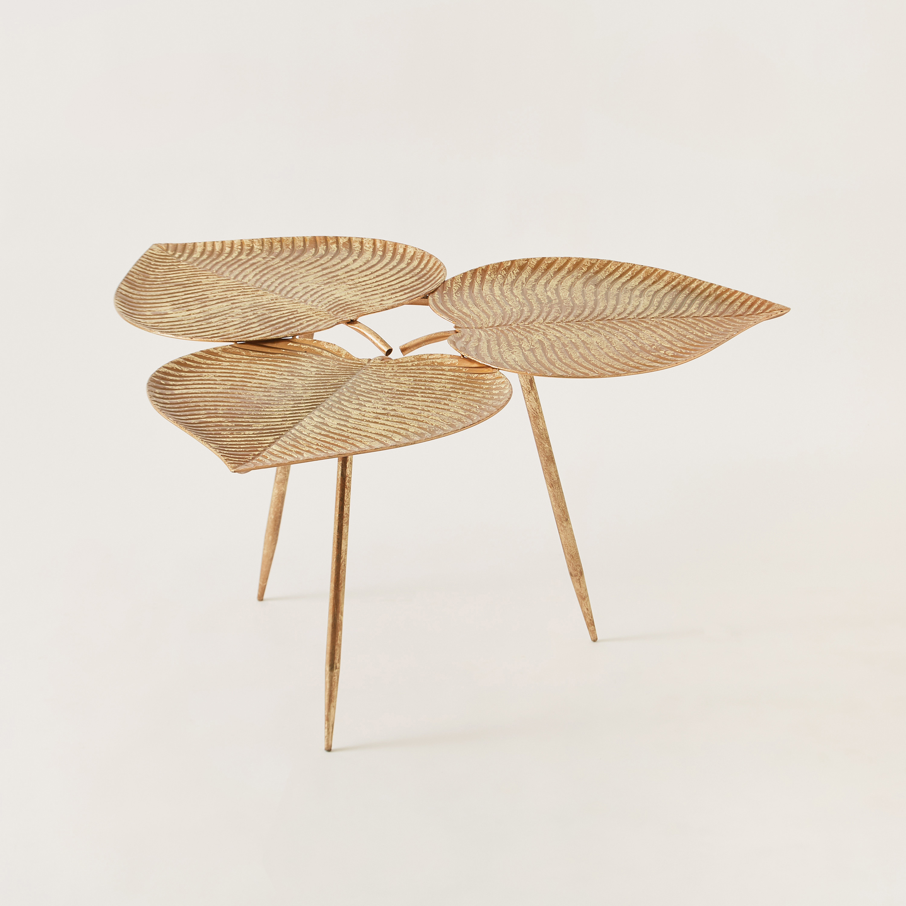 Metal Top Accent Table - 90x47 cms-furniture-livingroom-sideandendtables-image-1