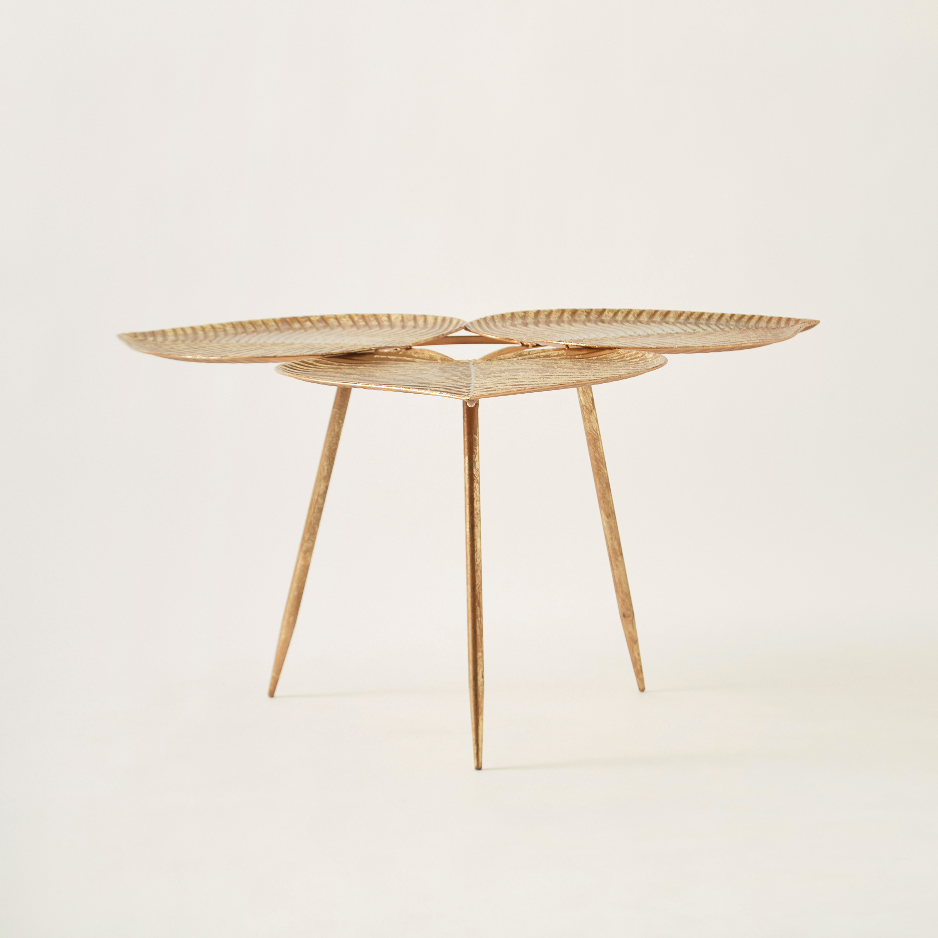 Metal Top Accent Table - 90x47 cms-furniture-livingroom-sideandendtables-image-2