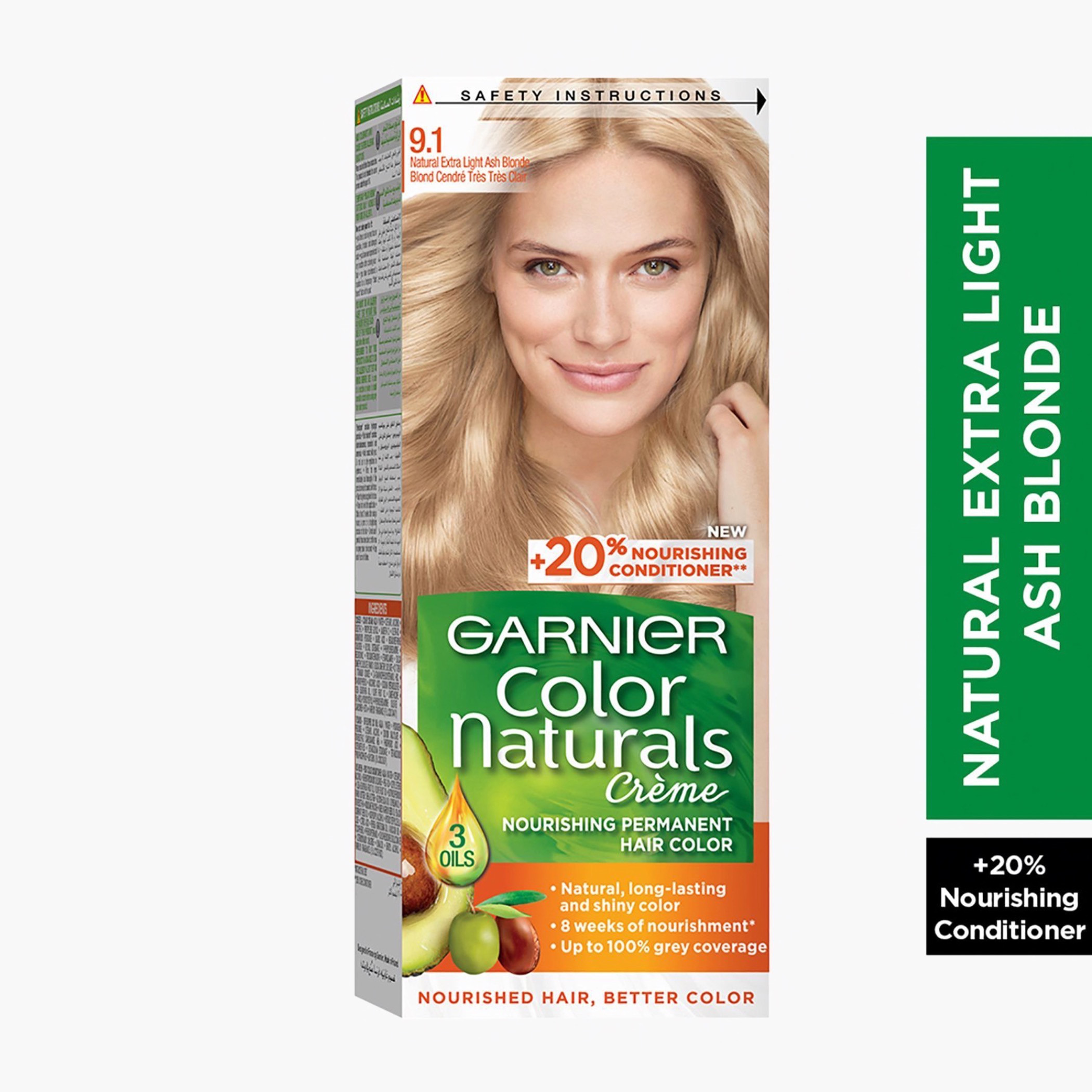 Garnier Color Naturals 9.1 Extra Light Ash Blonde Hair Color-beautyandpersonalcare-hair-hairstyling-haircolours-image-1