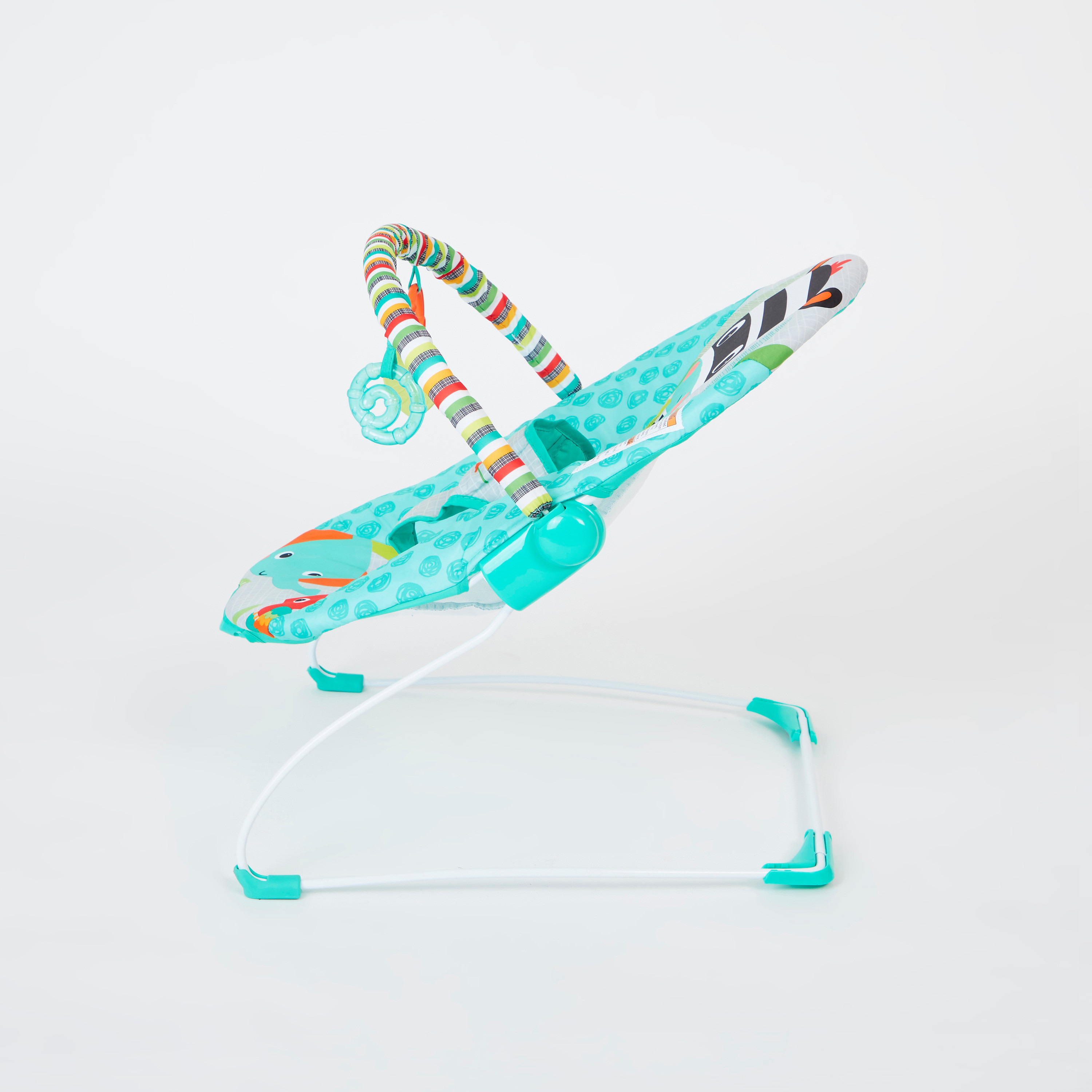 Bright Starts Zig Zag Zebra Vibrating Bouncer with 3-Point Harness-baby-infantactivity-bouncers-image-3