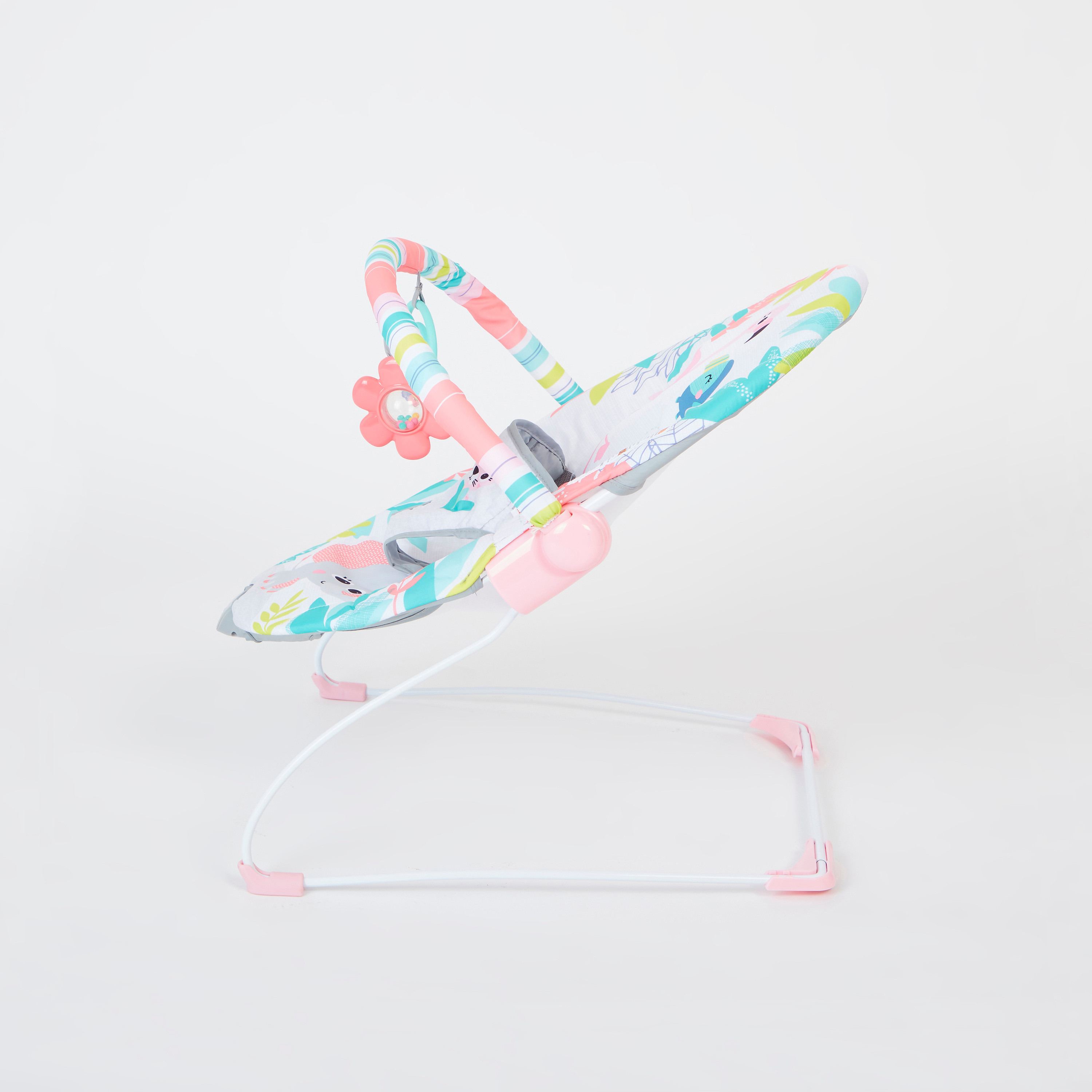 Bright Starts Flamingo Vibes Vibrating Bouncer-baby-infantactivity-bouncers-image-3