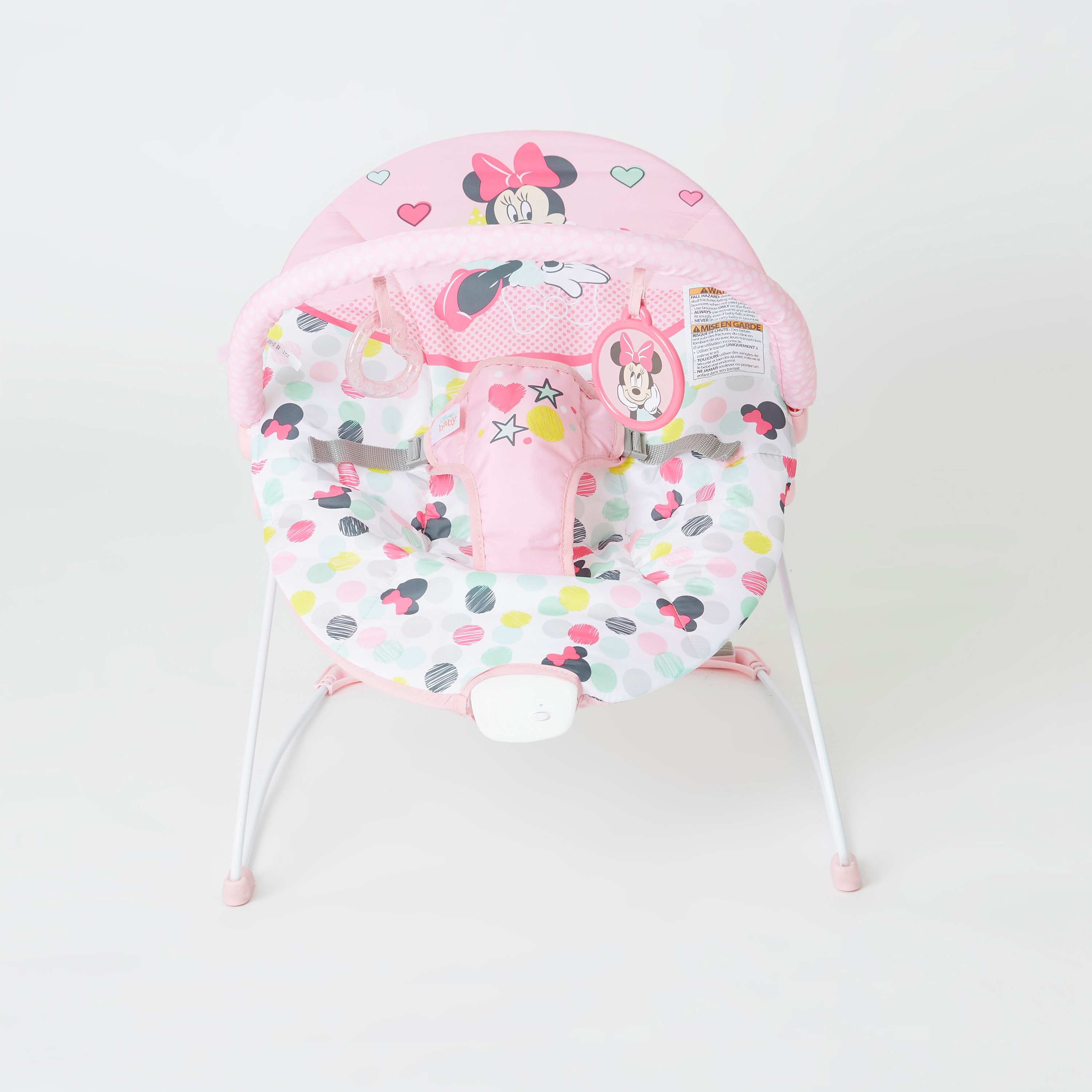 Minnie mouse hot sale vibrating bouncer