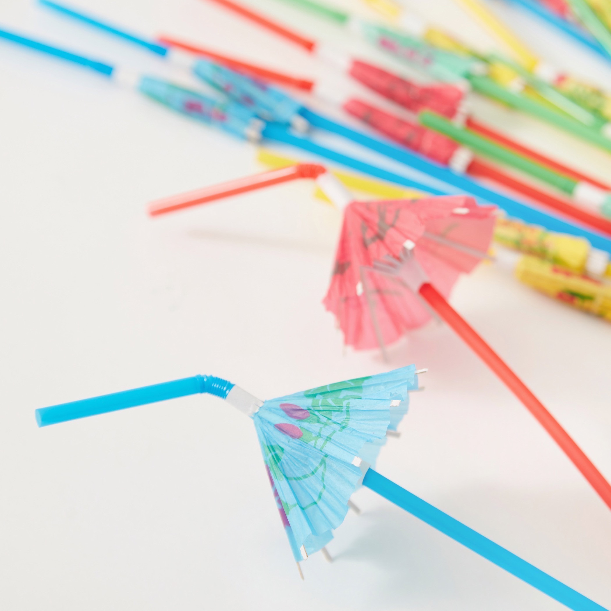Umbrella Design Paper Straw Set-household-lighting-decorativelighting-noveltylights-image-2