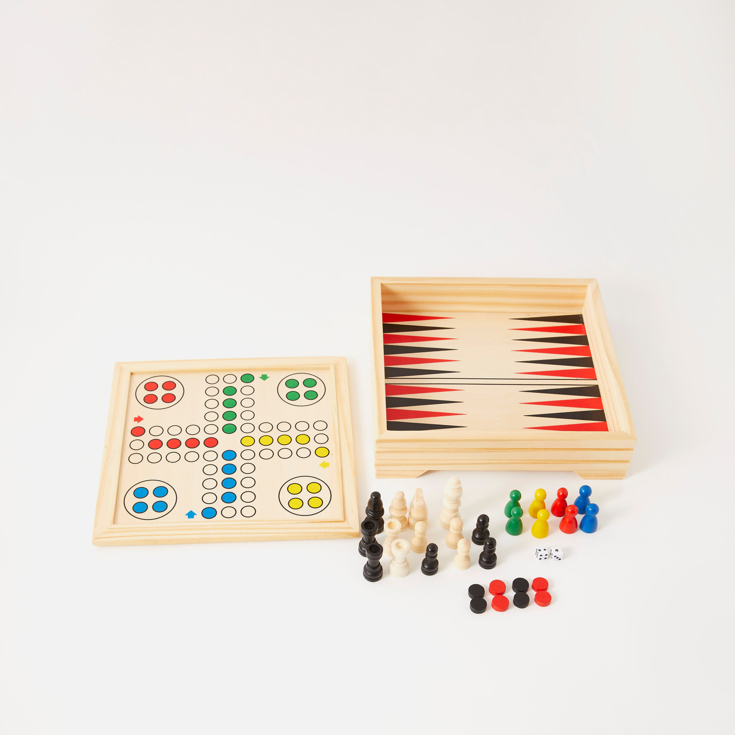 4 in 1 Rectangular Boardgame Set-toys-blocksandpuzzles-image-1
