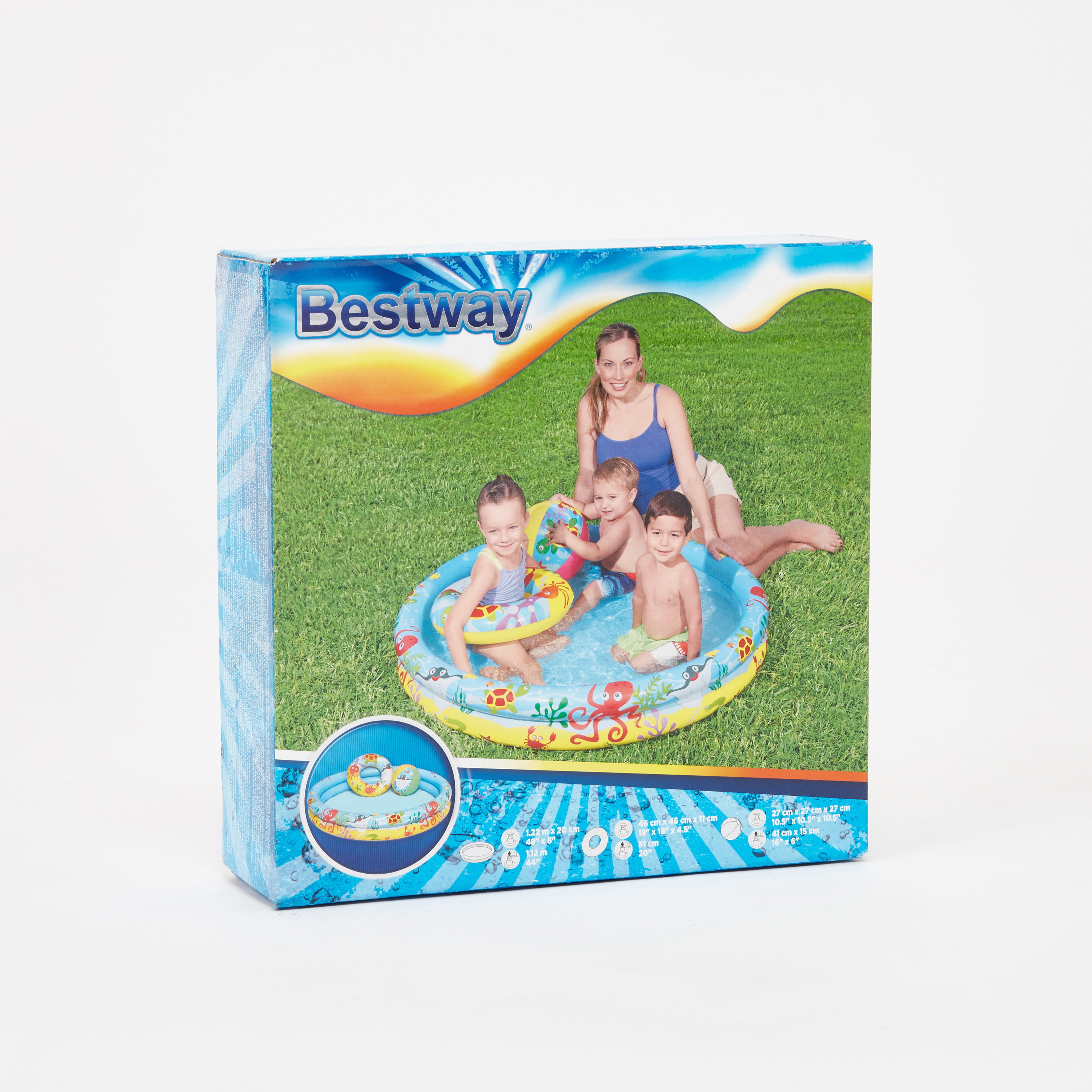 مجموعة مسبح لعب من بست واي-toys-outdoor-poolandbeach-pools-image-1