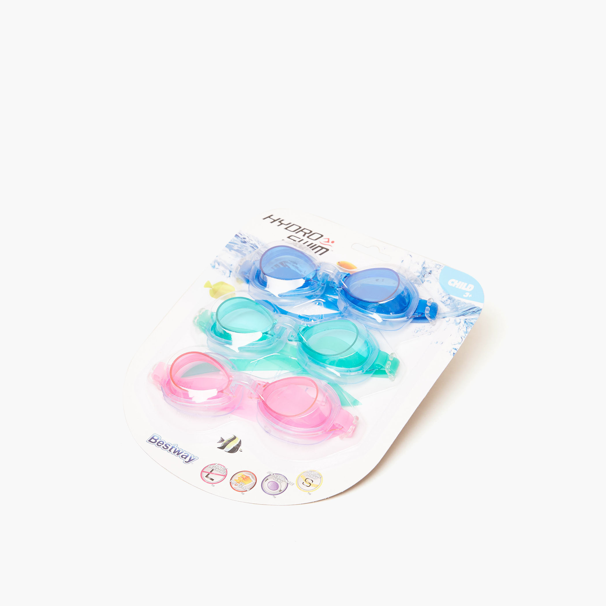 Bestway Hydro-Swim Lil Lightning Swimmer Goggle - Set of 3-baby-girls-clothing-swimwear-image-4