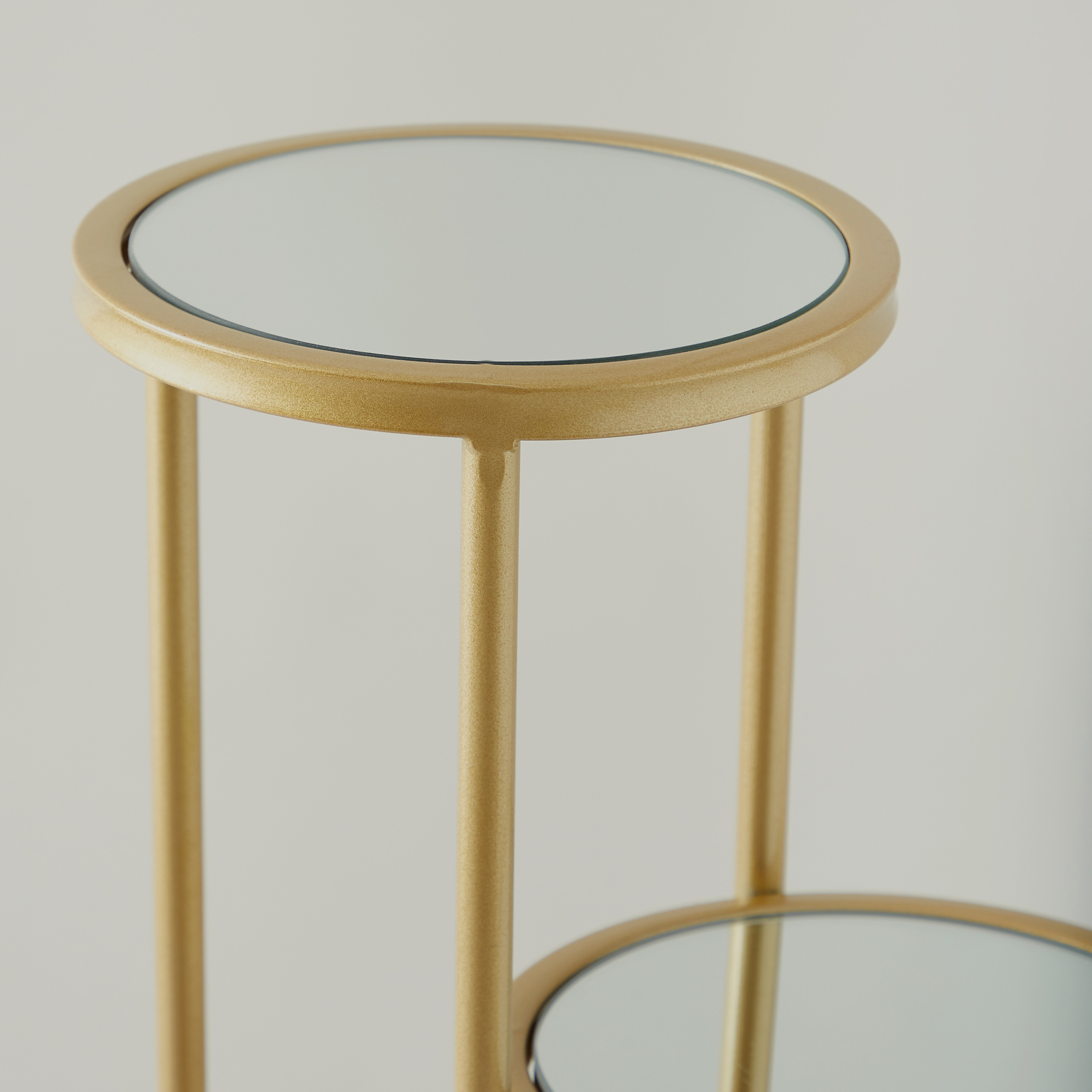 حامل نباتات معدني من 4 مستويات - 40x40x100 سم-furniture-livingroom-sideandendtables-image-3