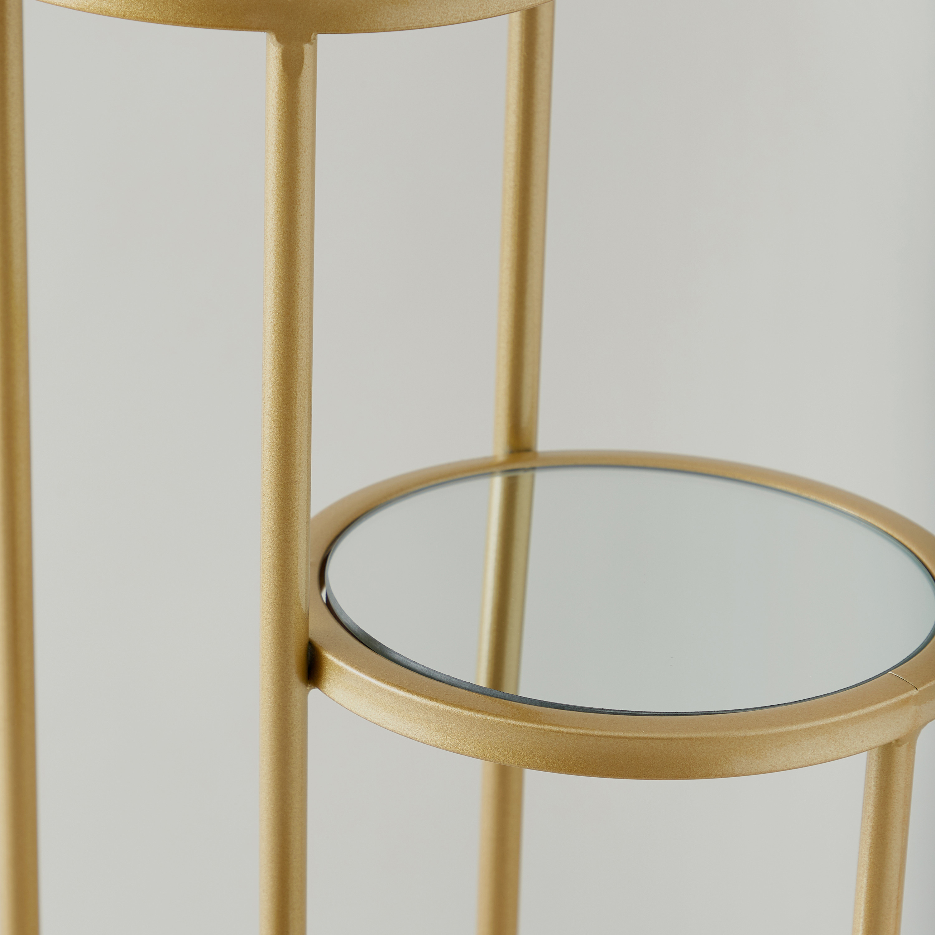 حامل نباتات معدني من 4 مستويات - 40x40x100 سم-furniture-livingroom-sideandendtables-image-4