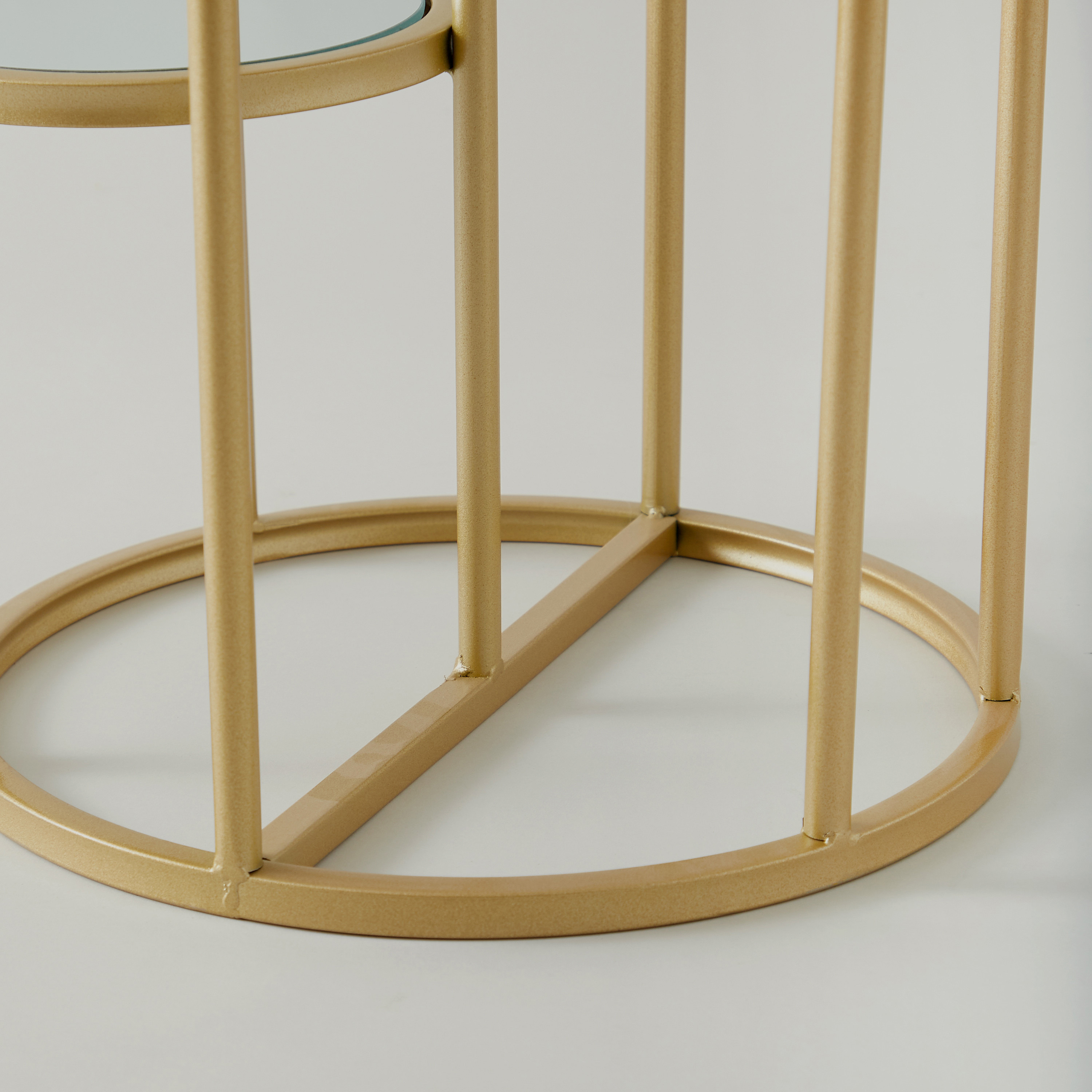 حامل نباتات معدني من 4 مستويات - 40x40x100 سم-furniture-livingroom-sideandendtables-image-6