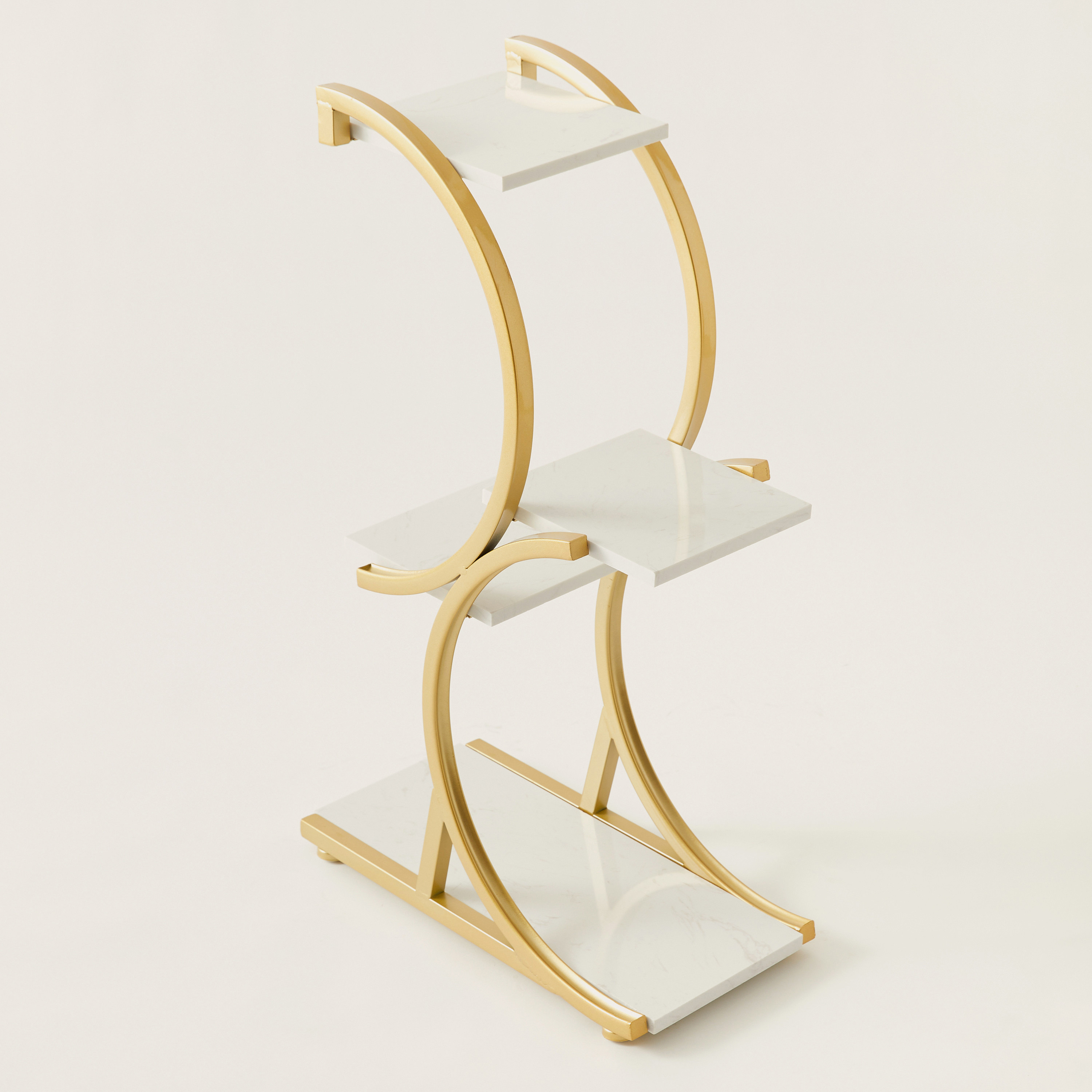 Metallic Stand Shop Metal Plant Stand - 48x24x79 cms Online | Centrepoint Qatar