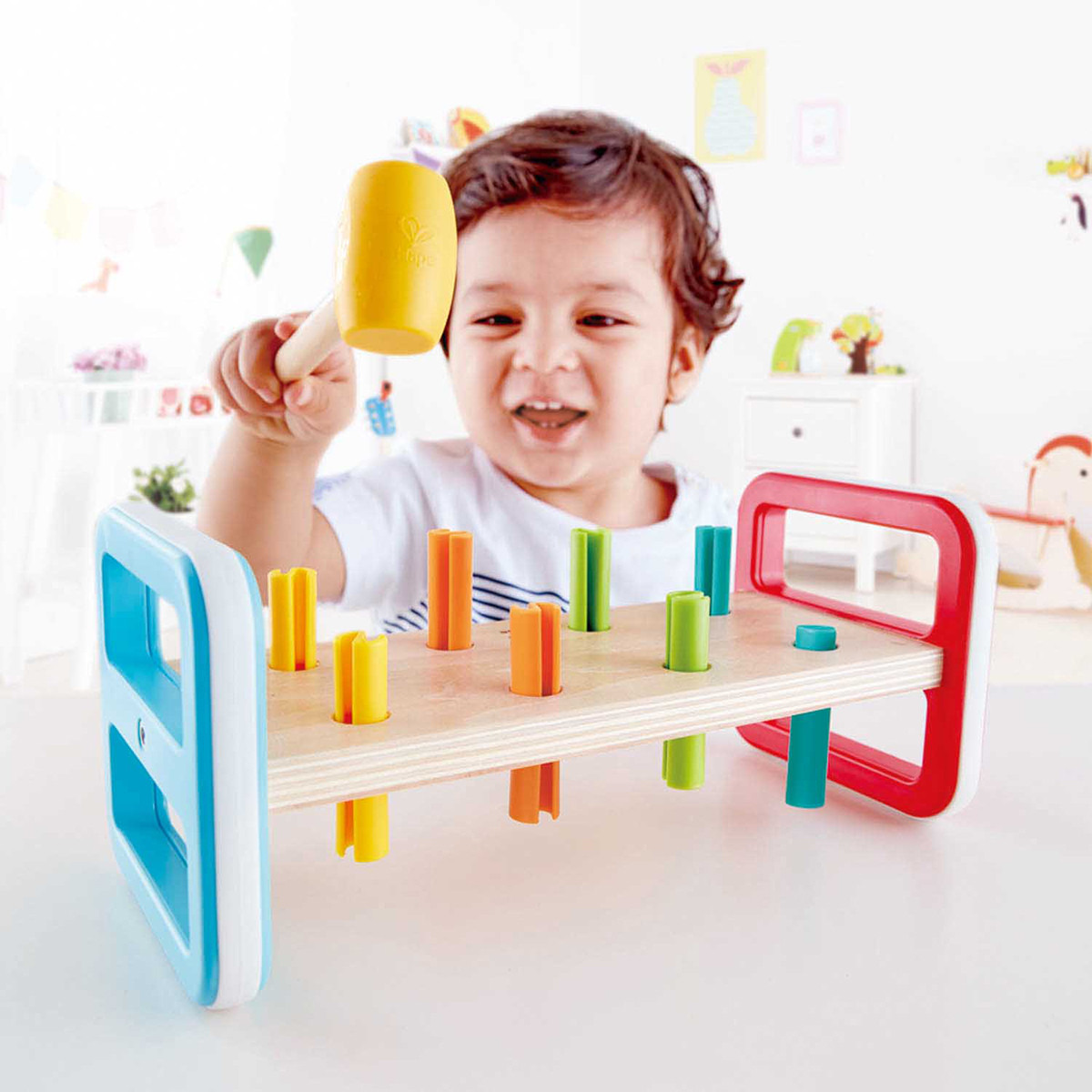 Hape Rainbow Pounder-toys-babyandtoddlertoys-learningtoys-image-3