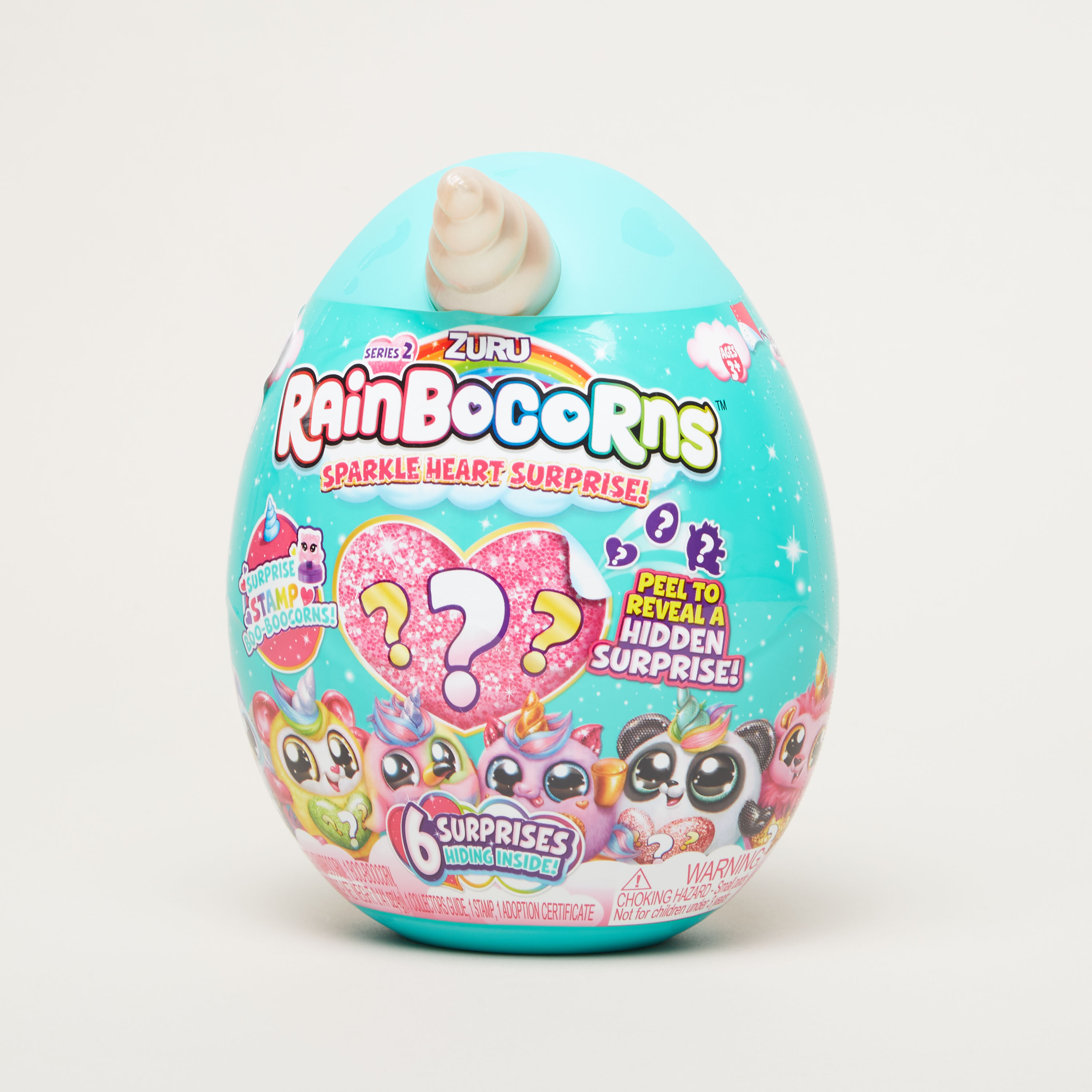 ZURU Rainbocorns Sparkle Heart Surprise Mystery Egg Plush-toys-plushsofttoys-cartooncharacters-image-1