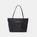 LBL Solid Tote Bag with Double Handles and Zip Closure-Women%27s Handbags-thumbnailMobile-0