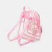 Backpack with Glossy Finish and Glitter Detail-Girl%27s Backpacks-thumbnail-1